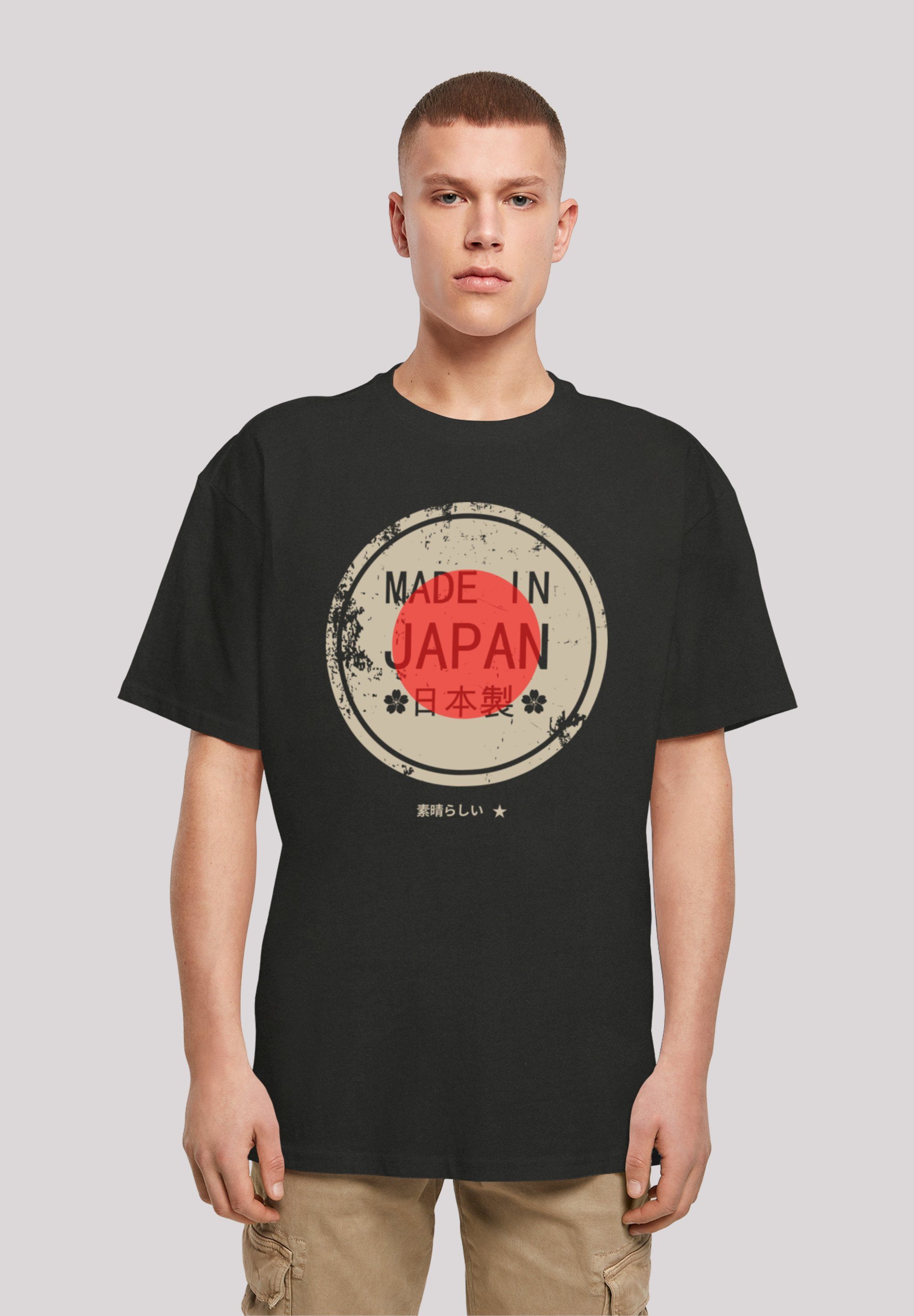 F4NT4STIC T-Shirt Made in Japan Print schwarz