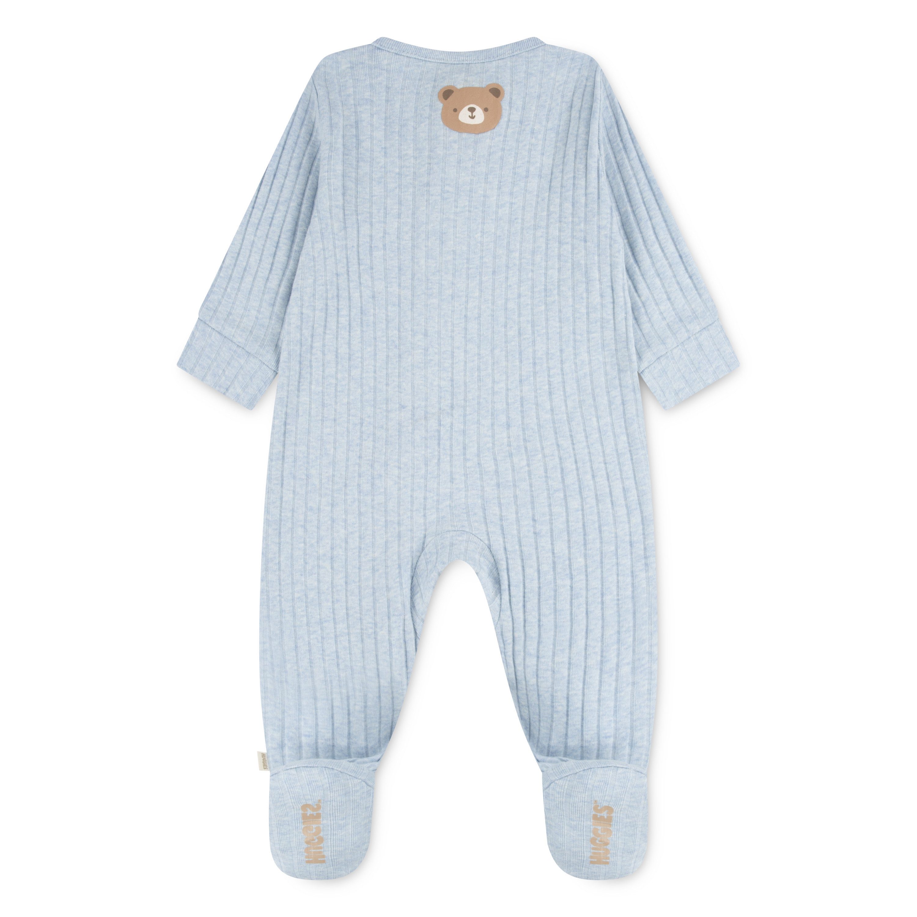 HUGGIES babywear Strampler HUGB FOOTED COVERALL mit Bärchenprint