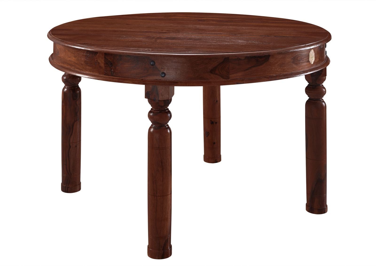 Massivmoebel24 Esstisch OXFORD (Esstisch rund 100x100x76 günstig online kaufen