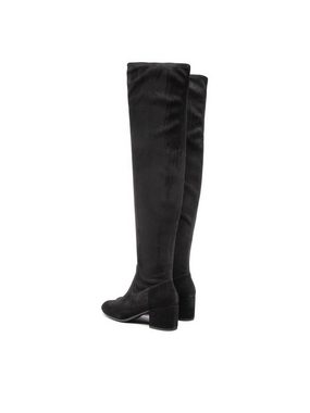 Geox Overknees D Eleana I D26TWI 0JZ21 C9999 Black Overkneestiefel