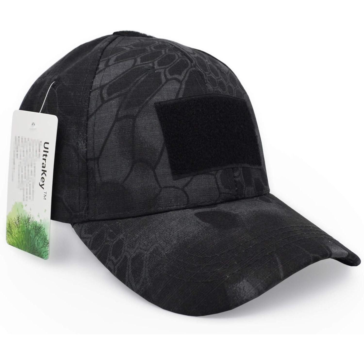 LuxusKollektion Baseball Cap Baseballcap Betreiber Militär Taktisch Jagd Einheitsgröße Schwarz