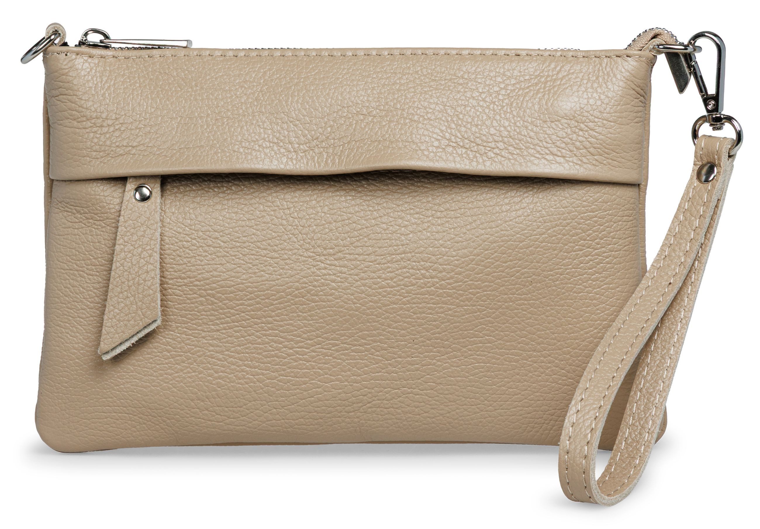 Caspar Clutch Elegante Echtleder Clutch Damen Tasche No.845