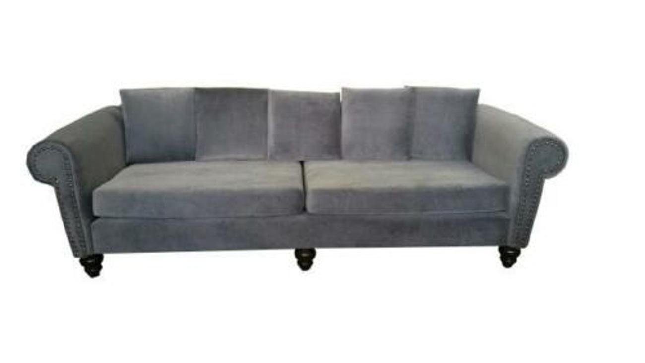 BIG Chesterfield Stoff Textil 4-Sitzer 250cm XXL Sofa Couch Polster JVmoebel