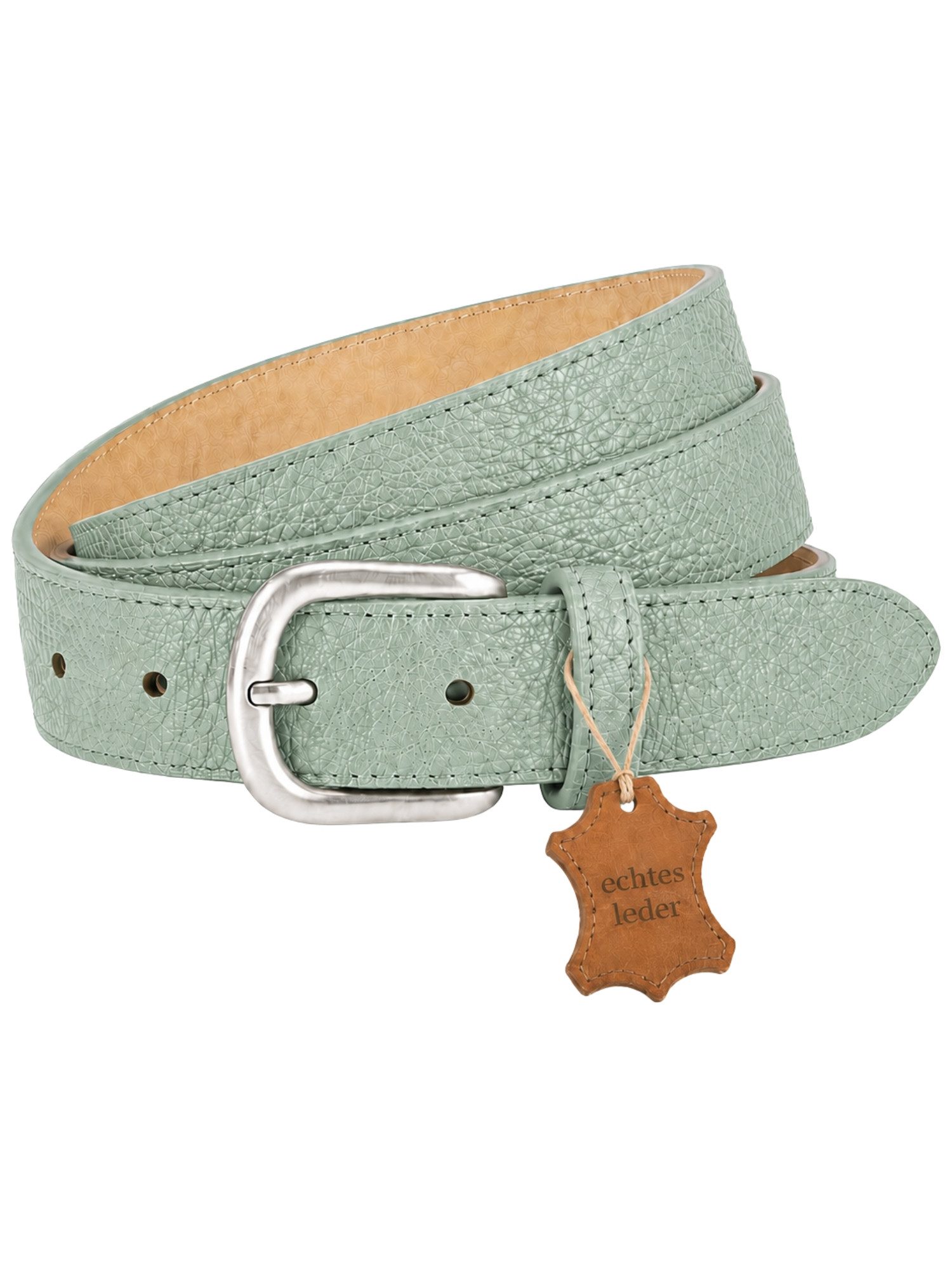 Adel Bags Ledergürtel Damen Gürtel, 3 cm Breit, verschiedene Farben,Hergestellt in Italien