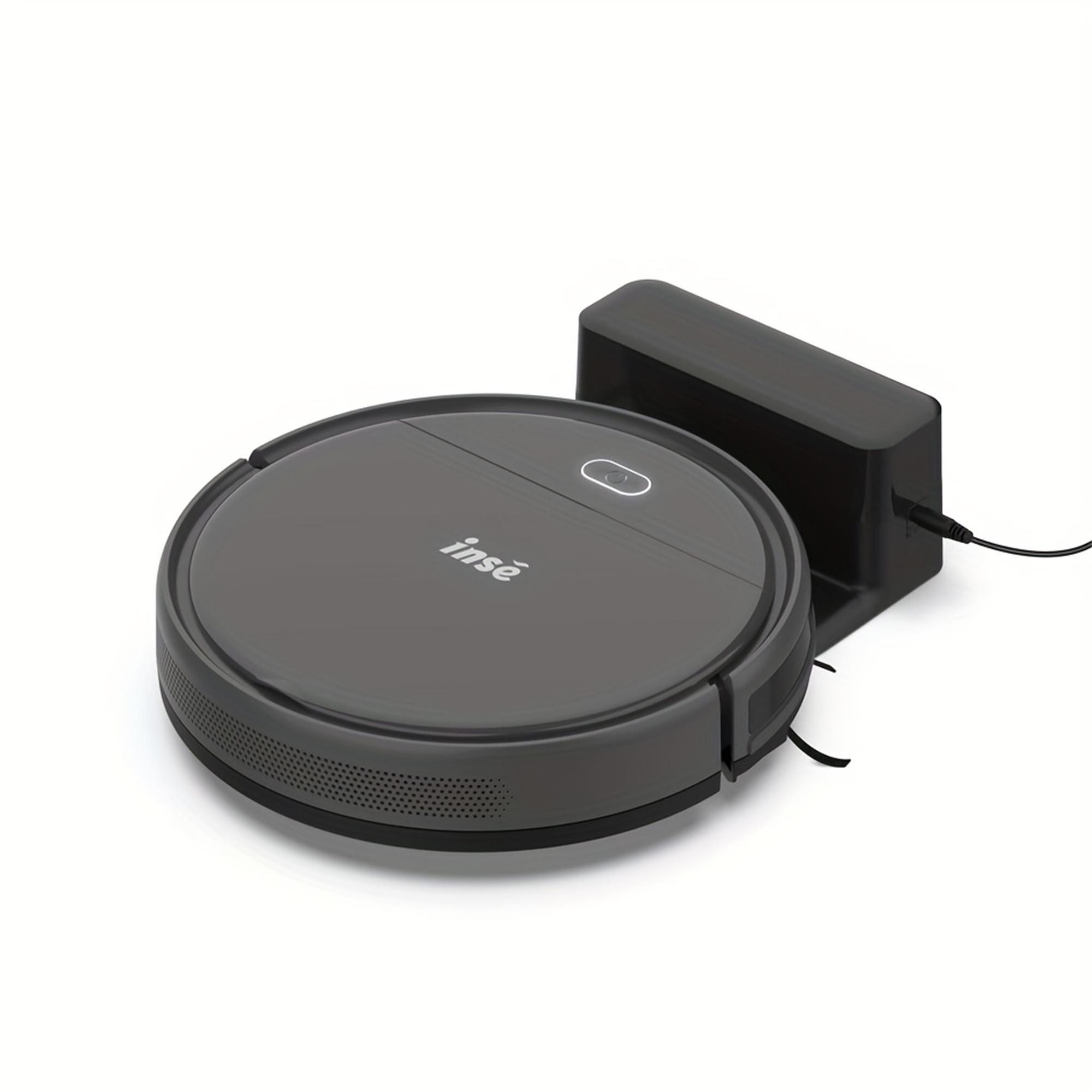 ibettertec Saugroboter Roboterstaubsauger mit Fernbedienung, Anti-Sturz & Ultradünn – ideal für unter Sofa & Bett
