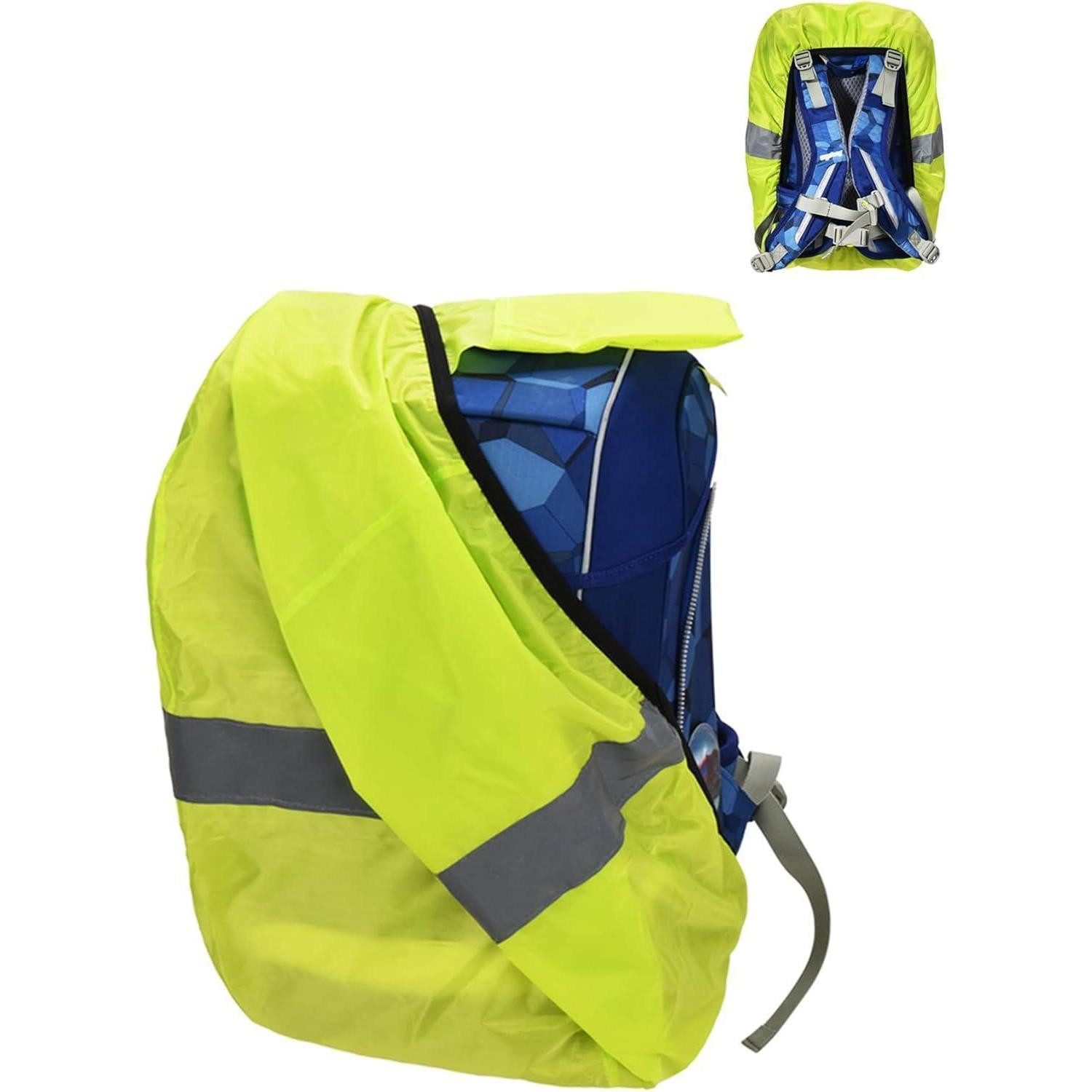 Rucksack-Regenschutz Unisex Kinder Regenschutz Schulranzen wasserdichte Rucksackhülle