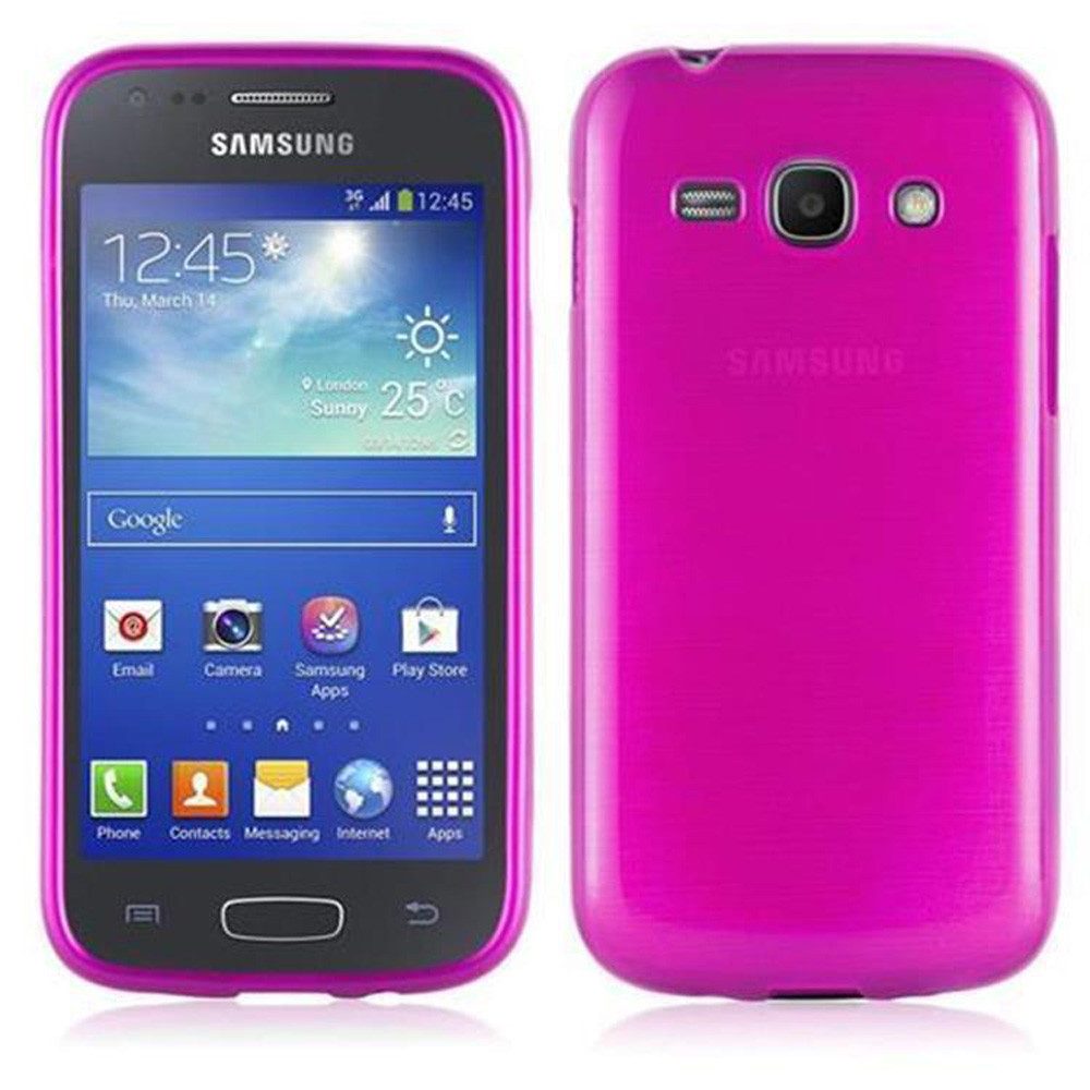 Cadorabo Handyhülle für Samsung Galaxy ACE 3 Hülle Samsung Galaxy ACE 3, Flexible TPU Silikon Handy Schutzhülle - Hülle - ultra slim