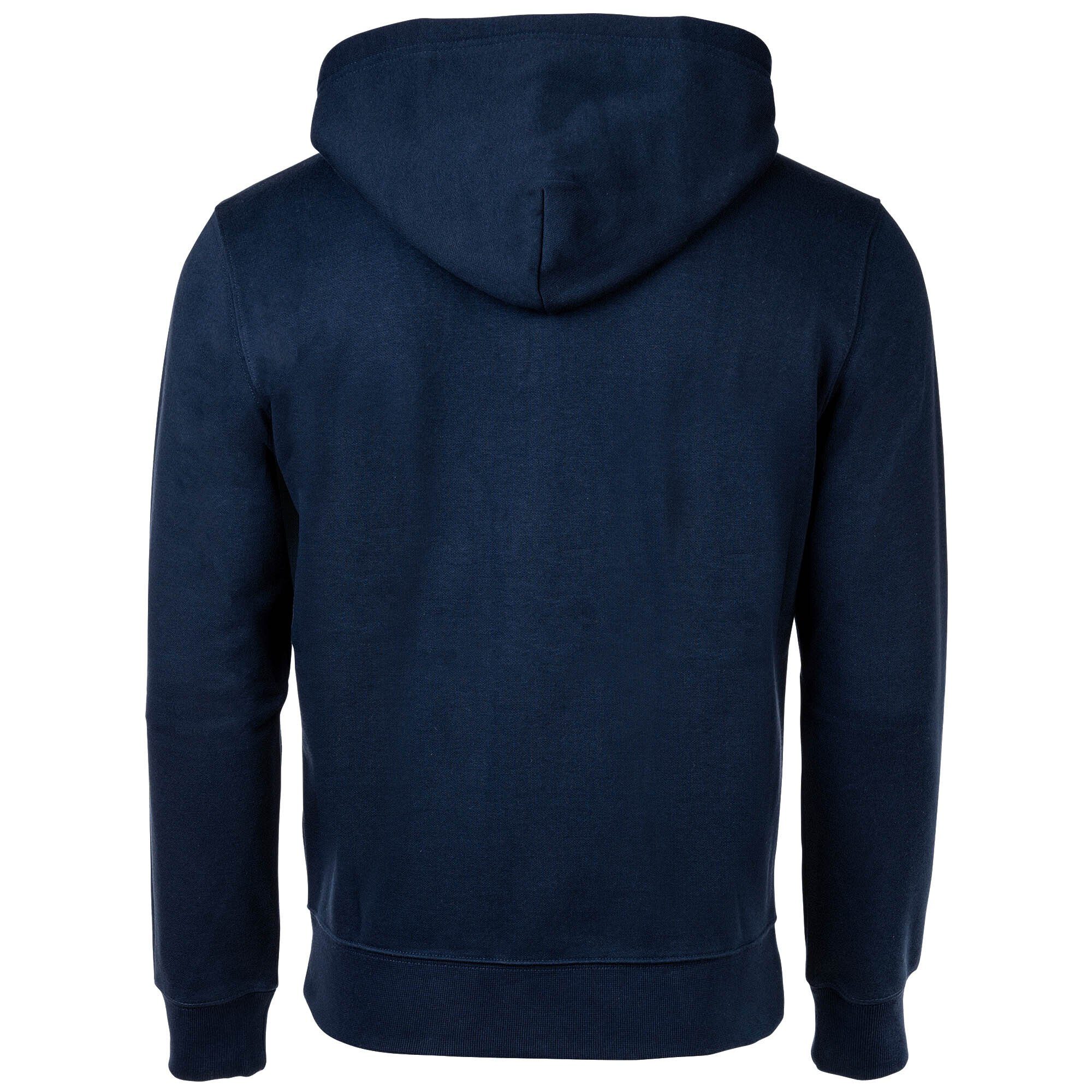 Sweatshirt Zip Herren - Hooded Sweatjacke Champion Blau Sweatshirt Full