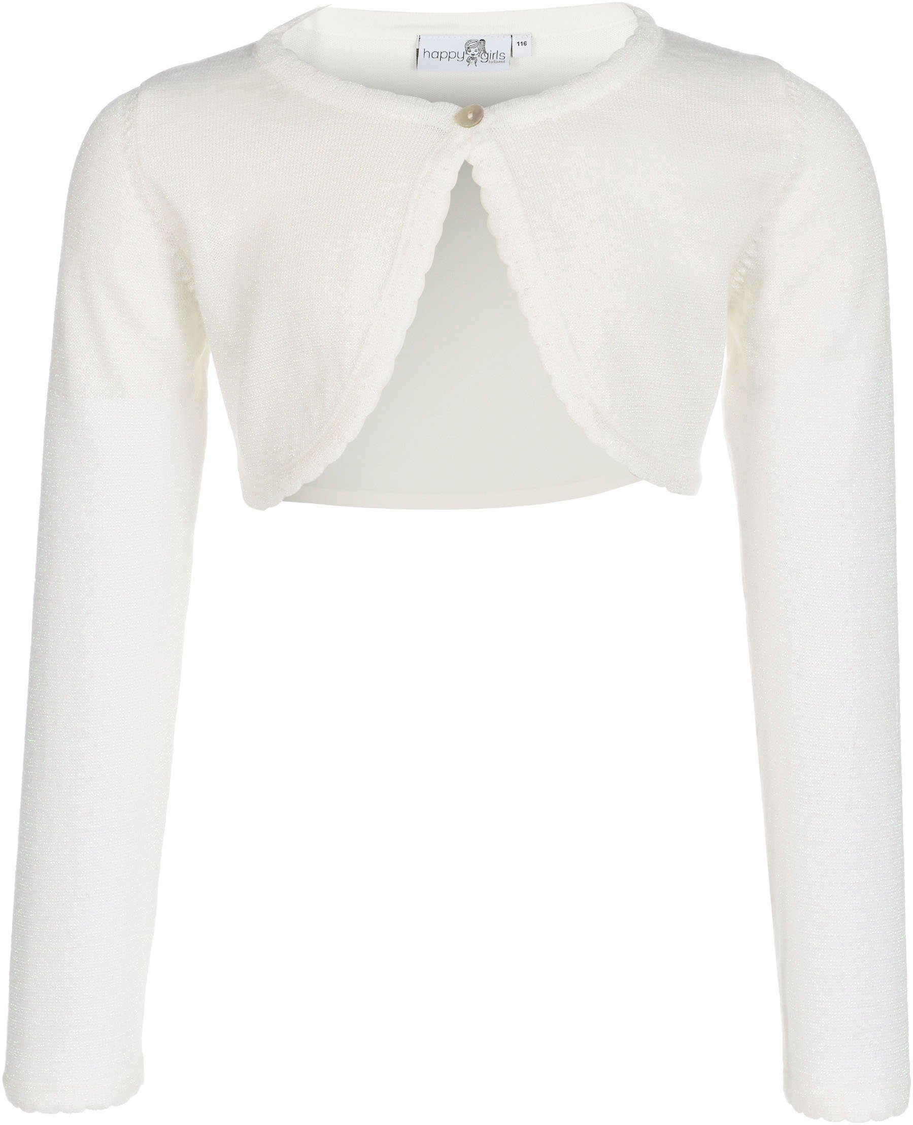 Cardigan Knitted cardigan with gl