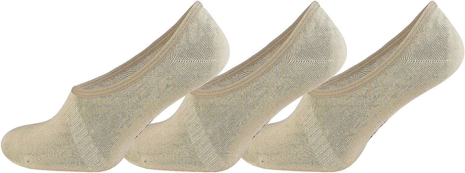 TippTexx 24 Füßlinge 6 Paar Unisex Bambus Footies, Sneakersocken mit ANTI-L günstig online kaufen