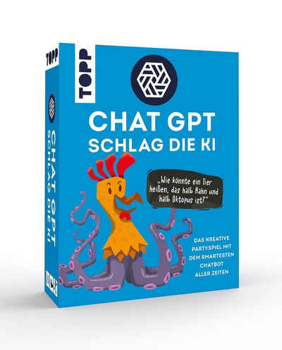 Frech Verlag Spiel, ChatGPT - Schlag die KI. Das kreative Partyspiel mit dem smartesten...