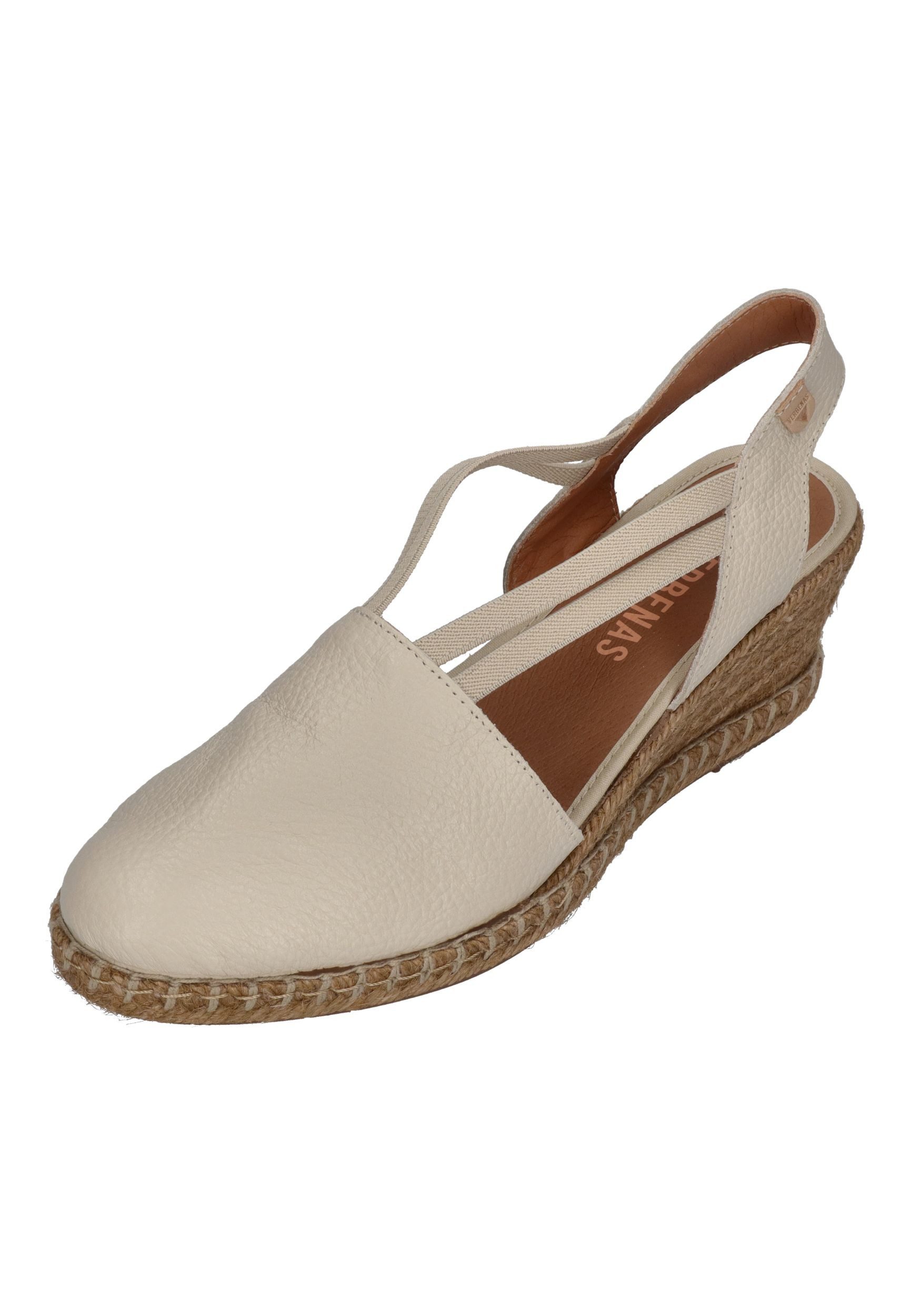 VERBENAS MAIKA Serraje tan Sandalette Crudo