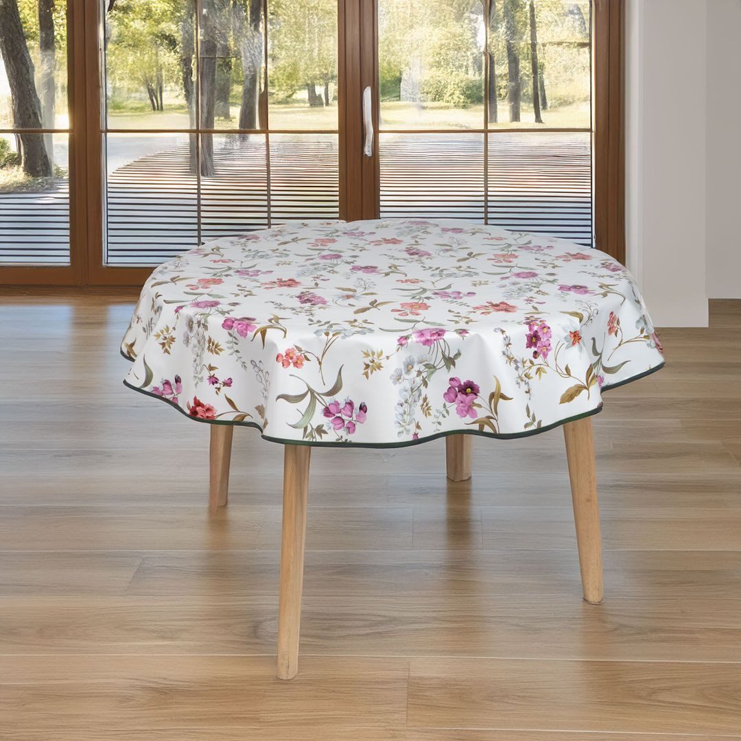 laro Tischdecke laro 140cm runde Wachstuchtischdecke günstig online kaufen