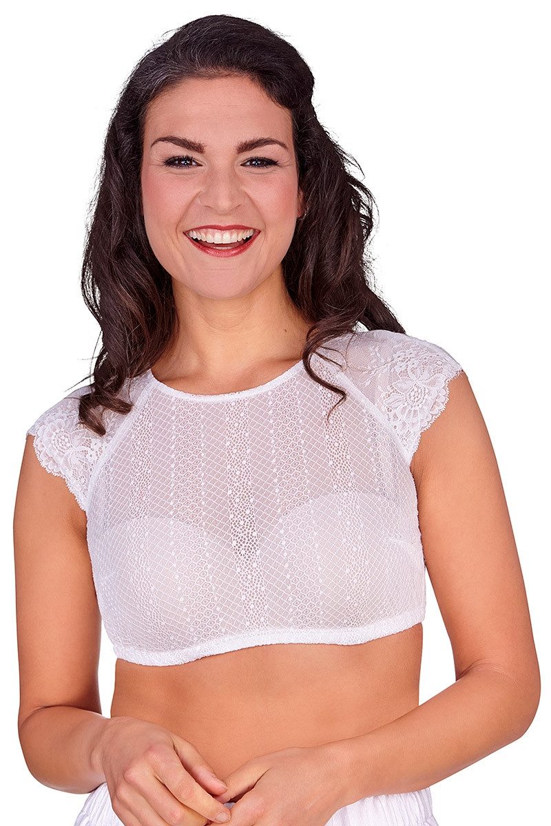 Dirndlbluse Dirndlbluse - KLARA-DALIDA - offweiß