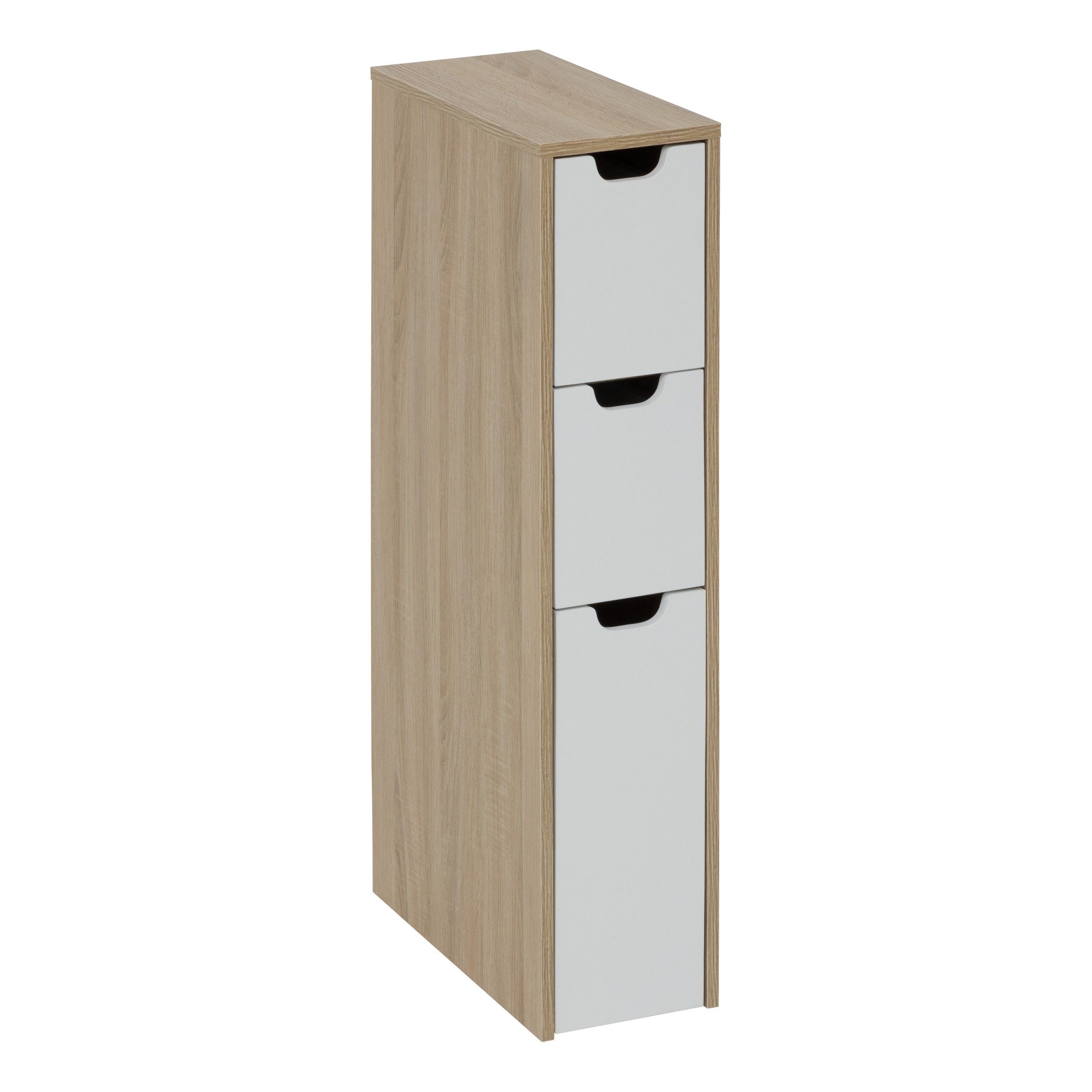 5five Simply Smart Regal Schmaler modulare Schrank LOA, 3 Schubladen, 80 cm