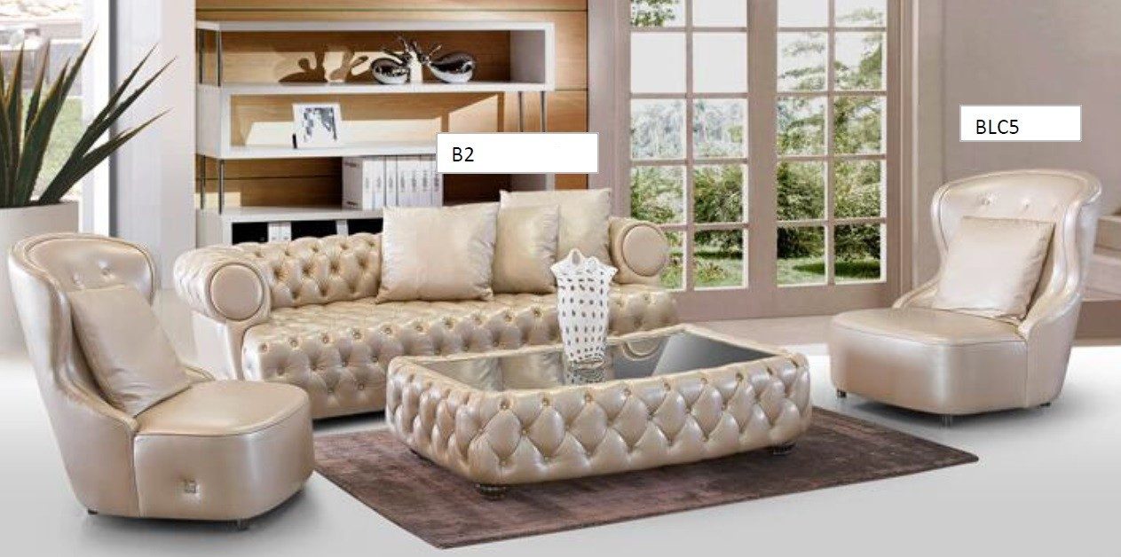 JVmoebel Polstergarnitur Luxuriöse Couch im modernen Design mit LED-Beleuchtung, (3+2+1 Sitzer), Made in Europa