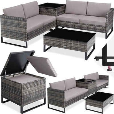 tectake Loungeset Ostuni, (Set, 4-tlg)