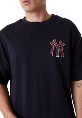 New Era T-Shirt New Era Herren T-Shirt MLB LARGE LOGO OS NY YANKEES TEE Navy
