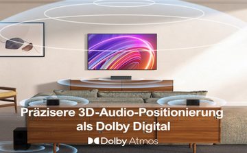 Ultimea Poseidon D60 5.1 Dolby Atmos Soundbar (410 W, 3D Surround Sound, TV Lautsprecher für Heimkino mit einstellbarem Bass)