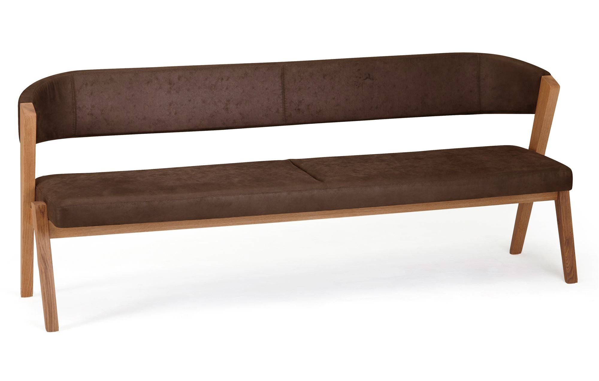 58 aufm Kessel Sitzbank »Küchenbank mit Rückenlehne Dacy 150 x 57 x 84