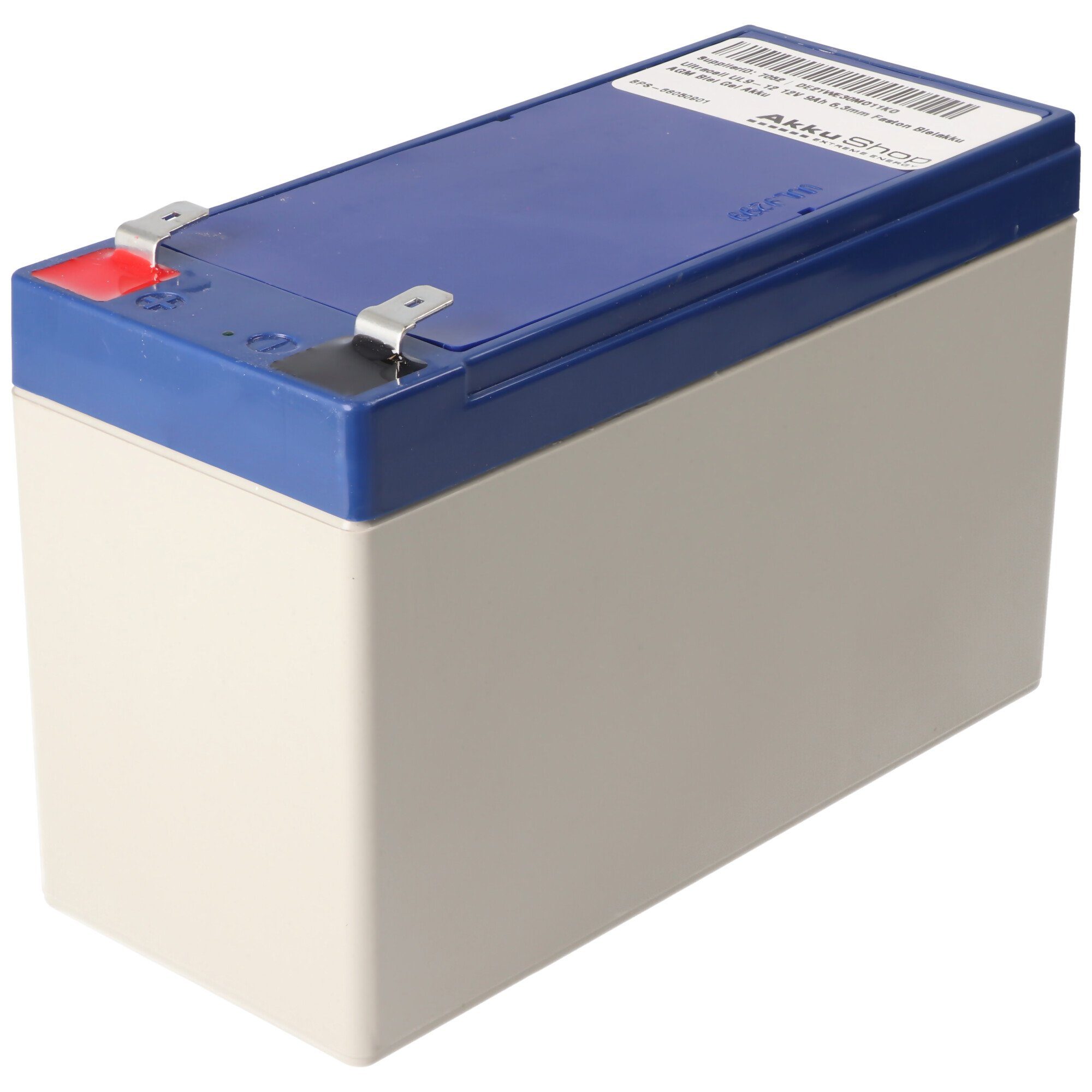 Kung Long Akku passend für Teufel Rockster Air 12Volt 36W Blei-Akku mit 9Ah, 6, Akku