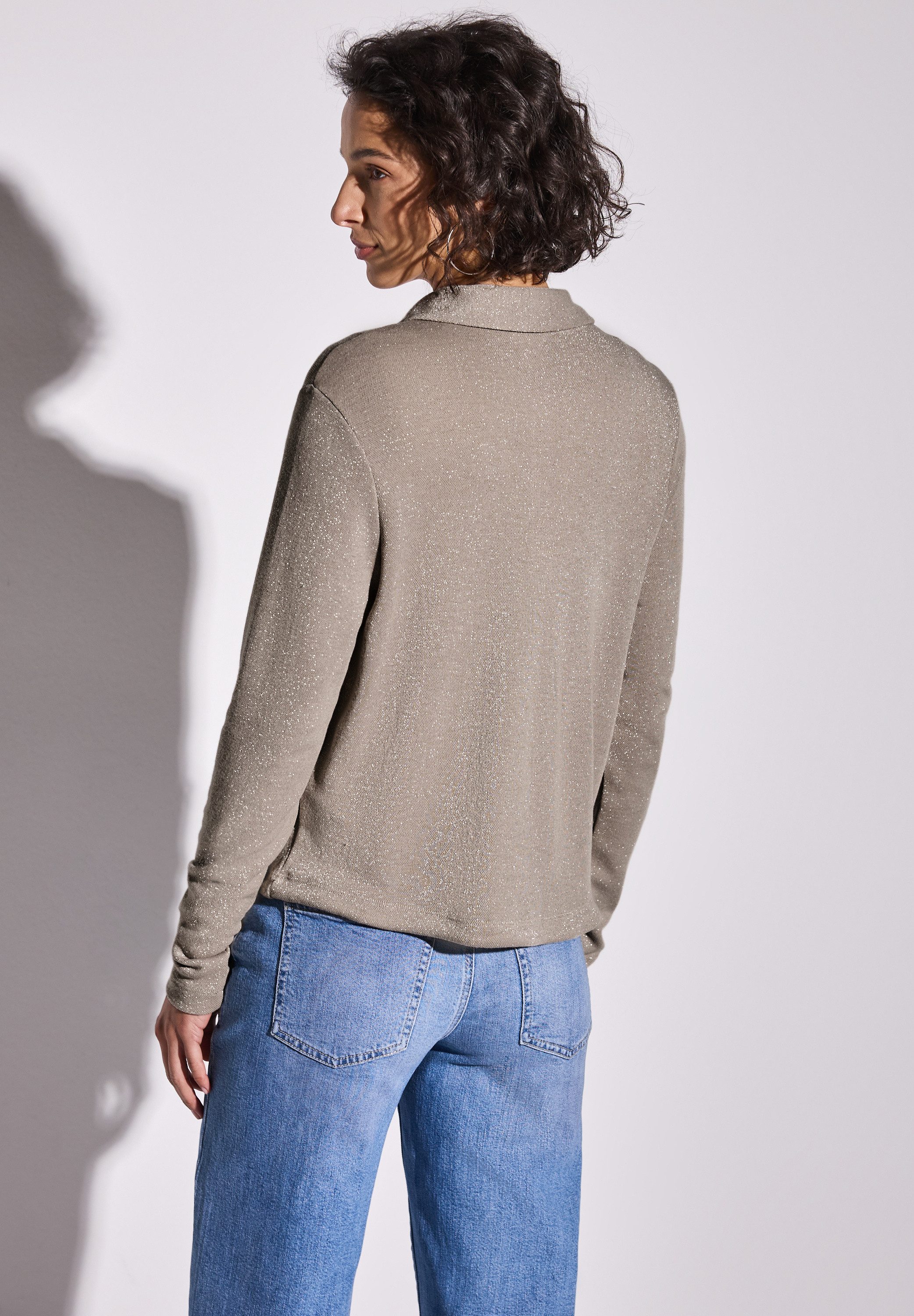 STREET ONE Cardigan mit Tunnelzug am günstig online kaufen
