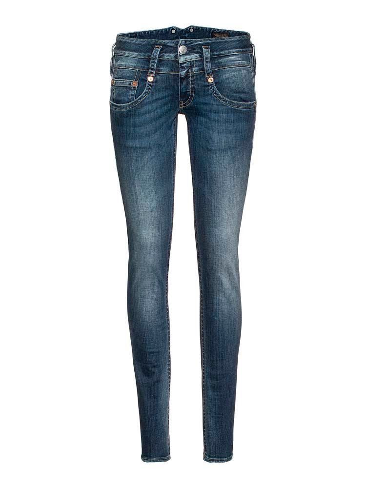 Herrlicher Stretch-Jeans HERRLICHER PITCH Slim Denim Powerstretch deep water 5303-D9666-831