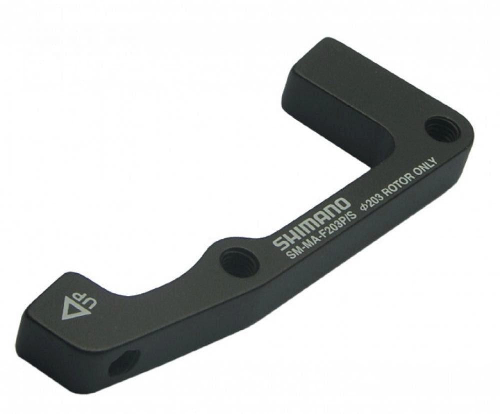 Shimano Scheibenbremse SHIMANO Scheibenbremsadapter Vorne PM IS 203 mm Scheibenbremsadapter -