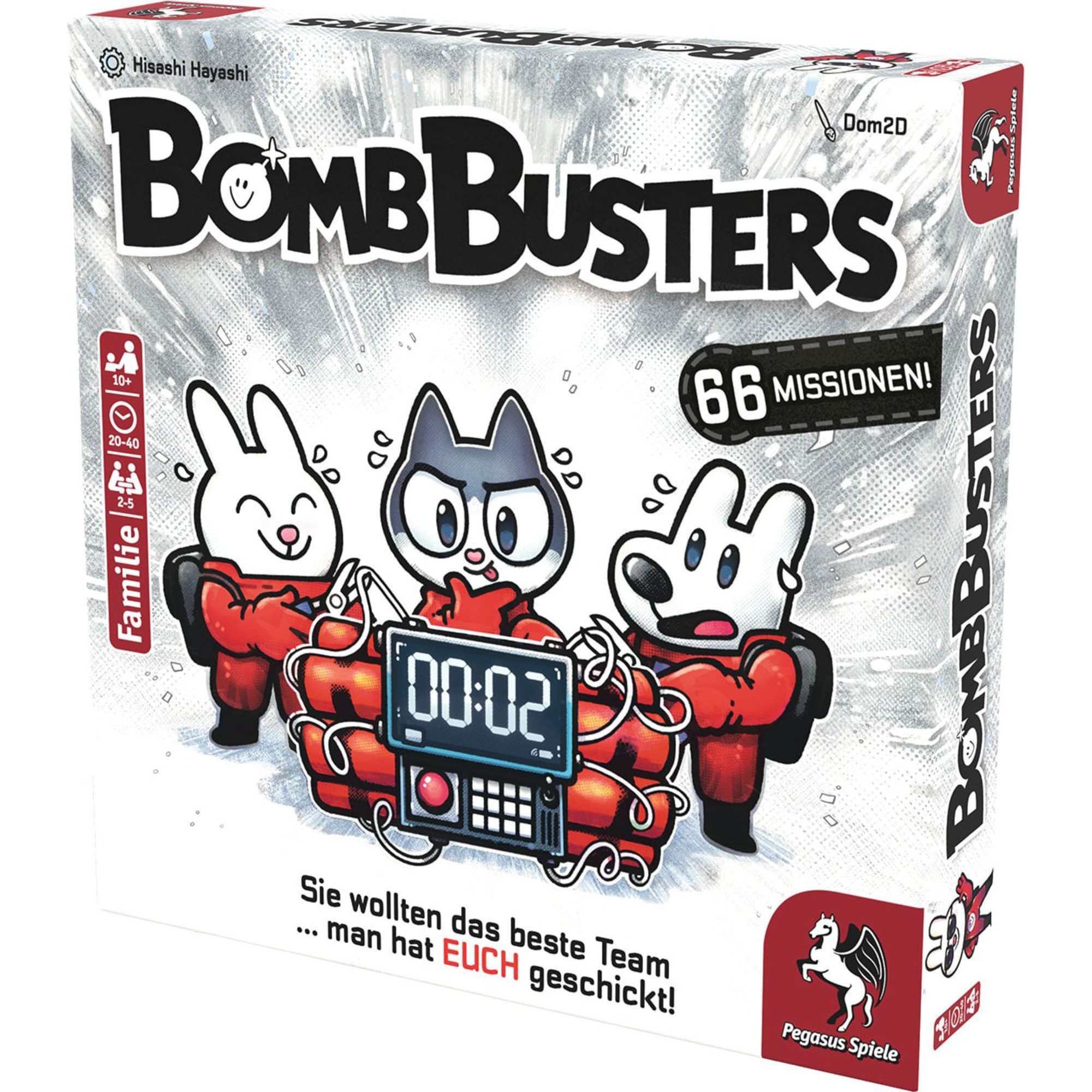 Pegasus Spiel Pegasus Bomb Busters, Brettspiel, (Spiel des
