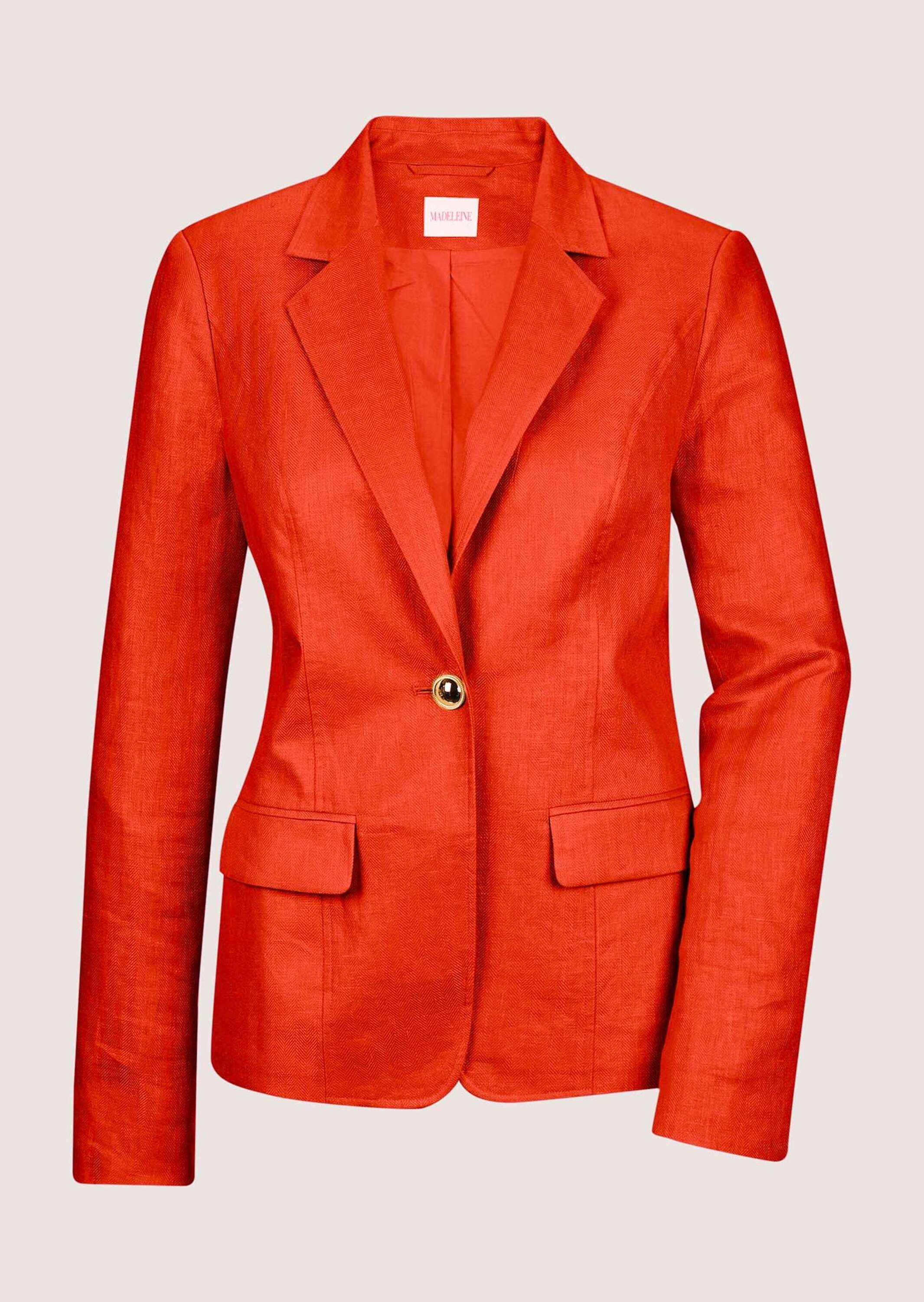 MADELEINE Kurzblazer Leinenblazer – Bild 5 von 5