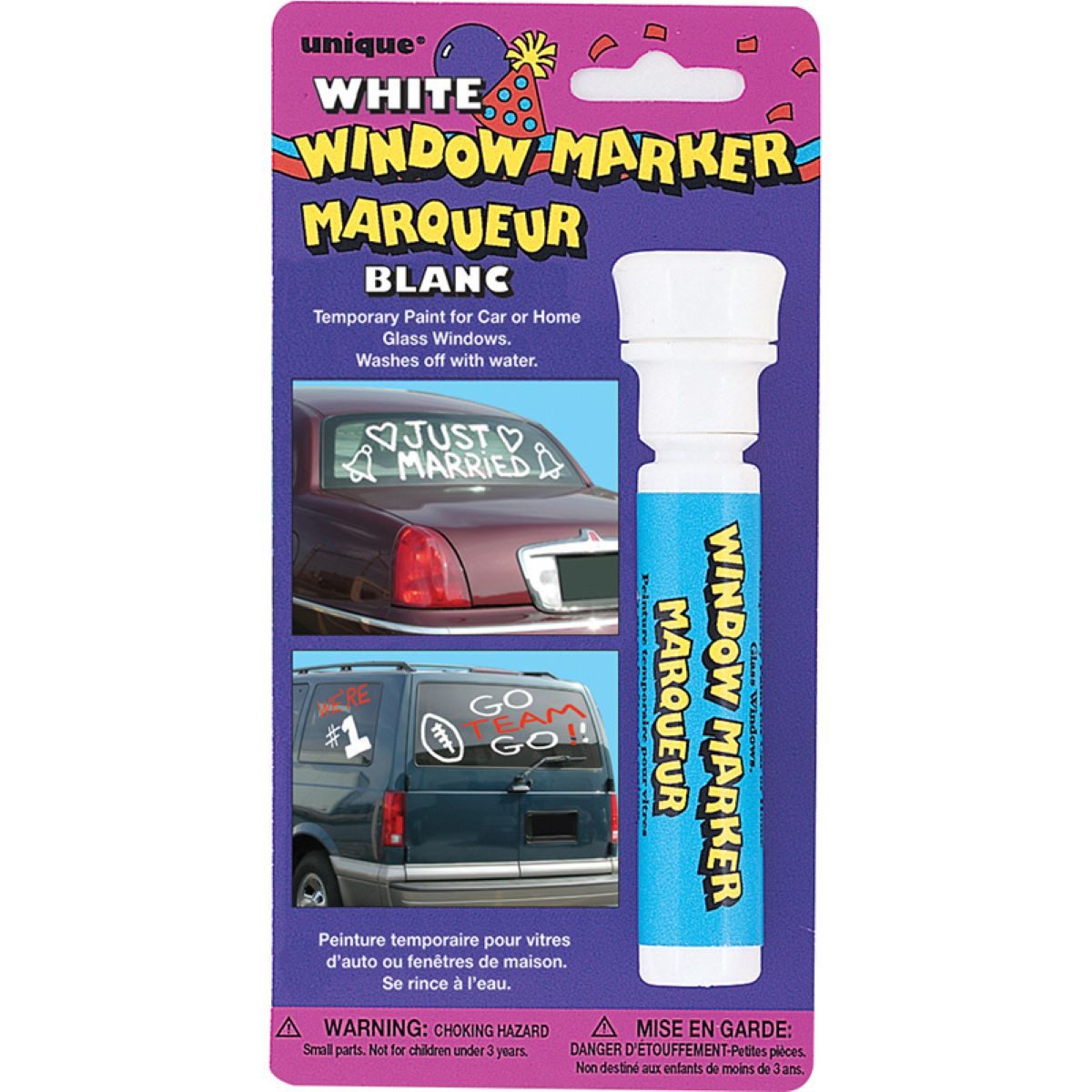 Widmann S.r.l. Einladungskarten Window Marker 24ml. Weiss