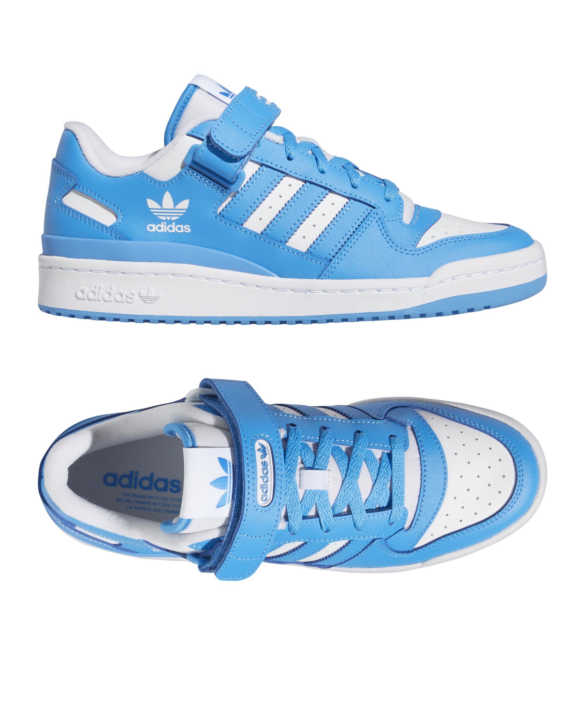 Low Originals Sneaker blauweiss adidas Forum