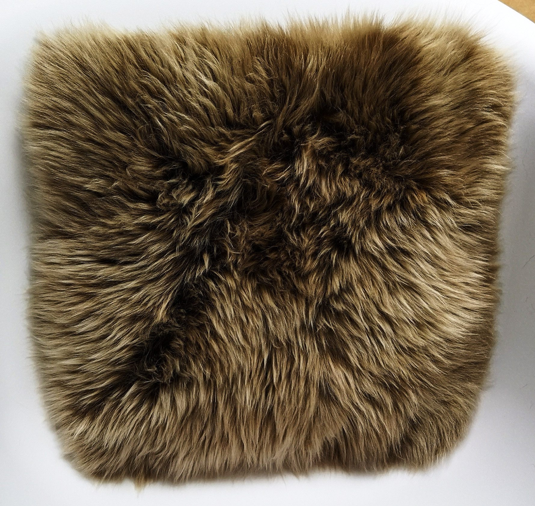 Reissner Lammfelle Sitzkissen Sitzauflage NADI aus echtem Merino Lammfell hochwollig