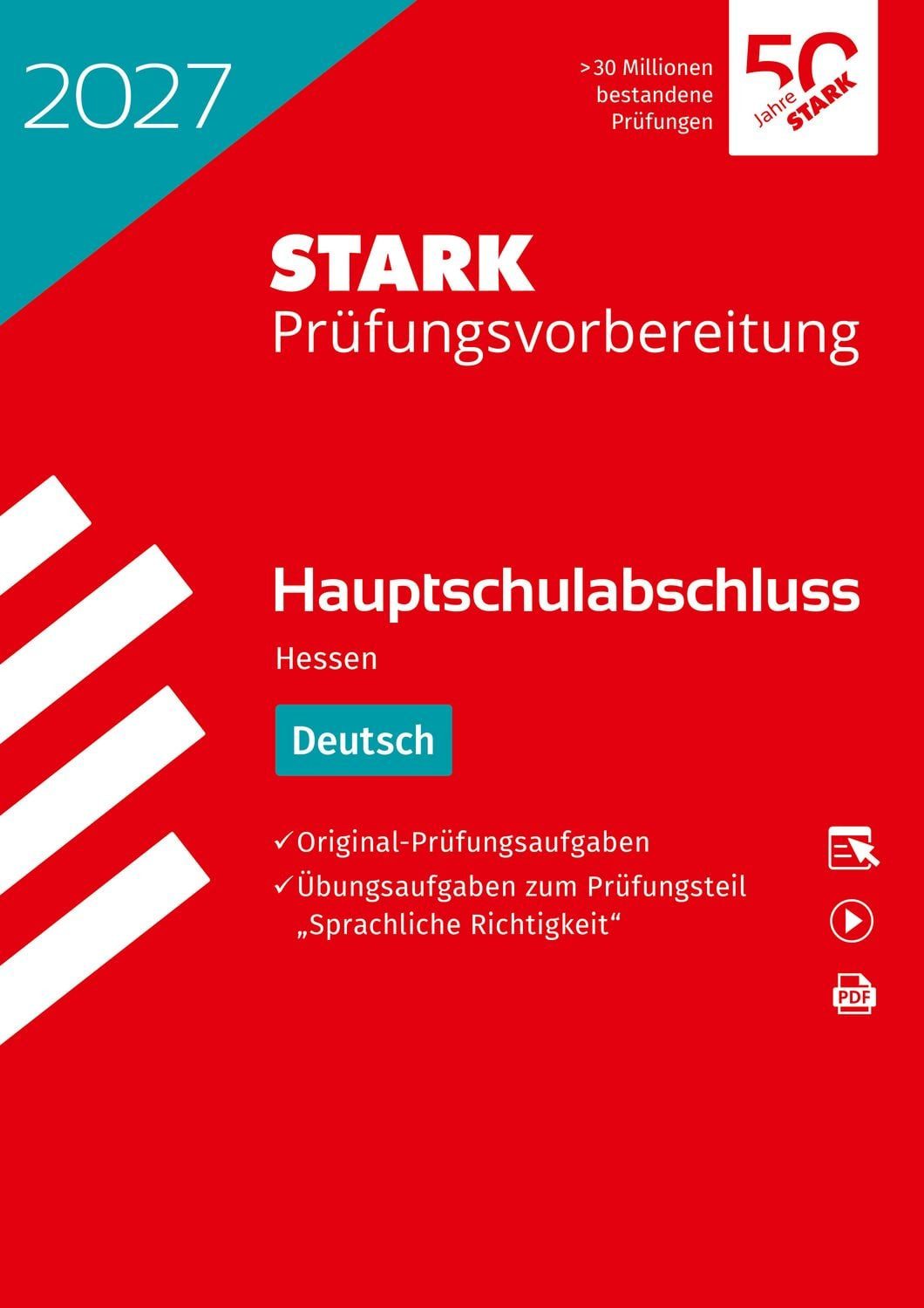 STARK Deutsch - Hauptschulabschluss 2027 Hessen - Prüfungsvorbereitung / diverse