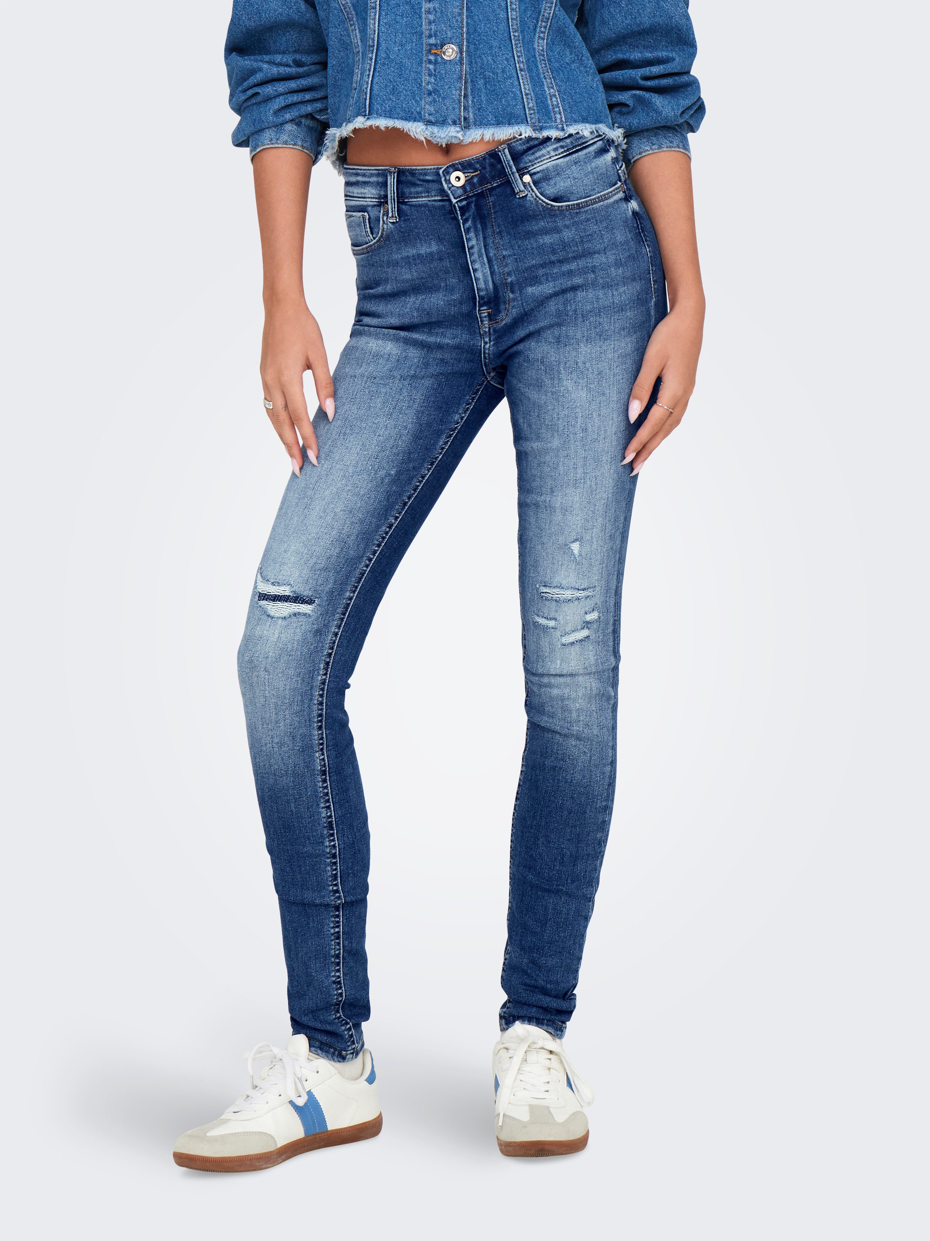 ONLY Skinny-fit-Jeans ONLPAOLA HW SK REP günstig online kaufen