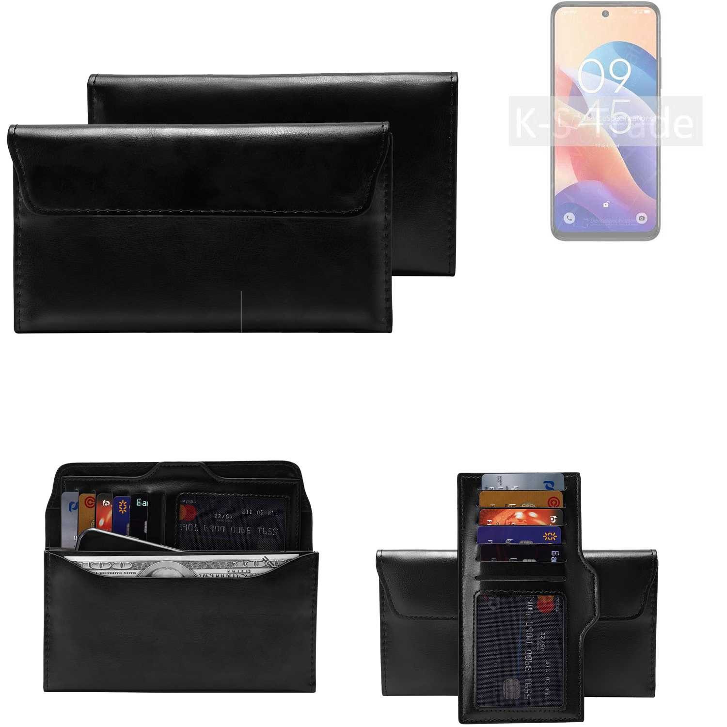 K-S-Trade Handyhülle für TCL 60 SE, Handy Hülle Schutz Hülle Tasche Schutz Case Handytasche