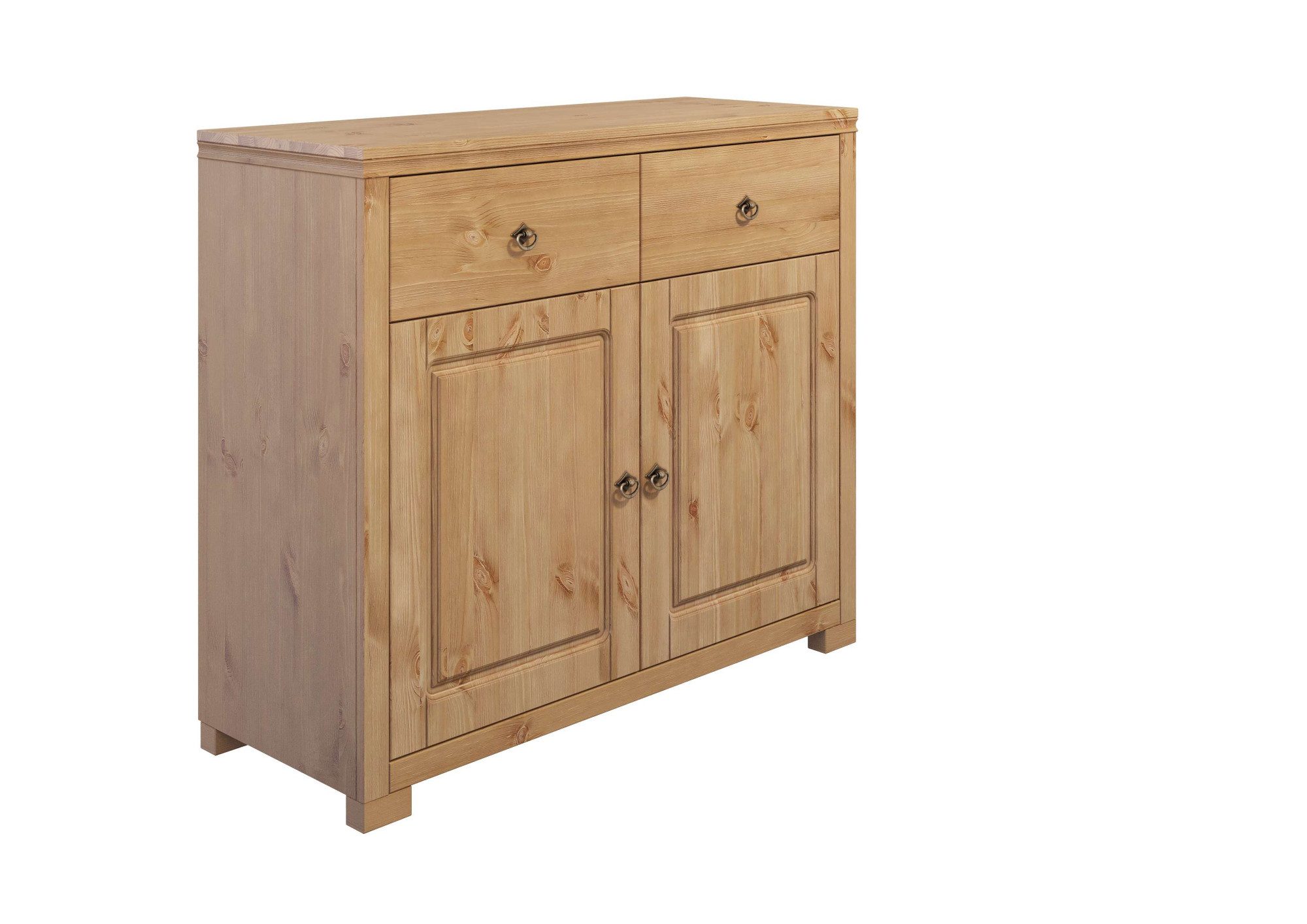 OTTO home Kommode Gotland, aus massiver Kiefer, mit 2 Schubladen, FSC®, Breite 102 cm