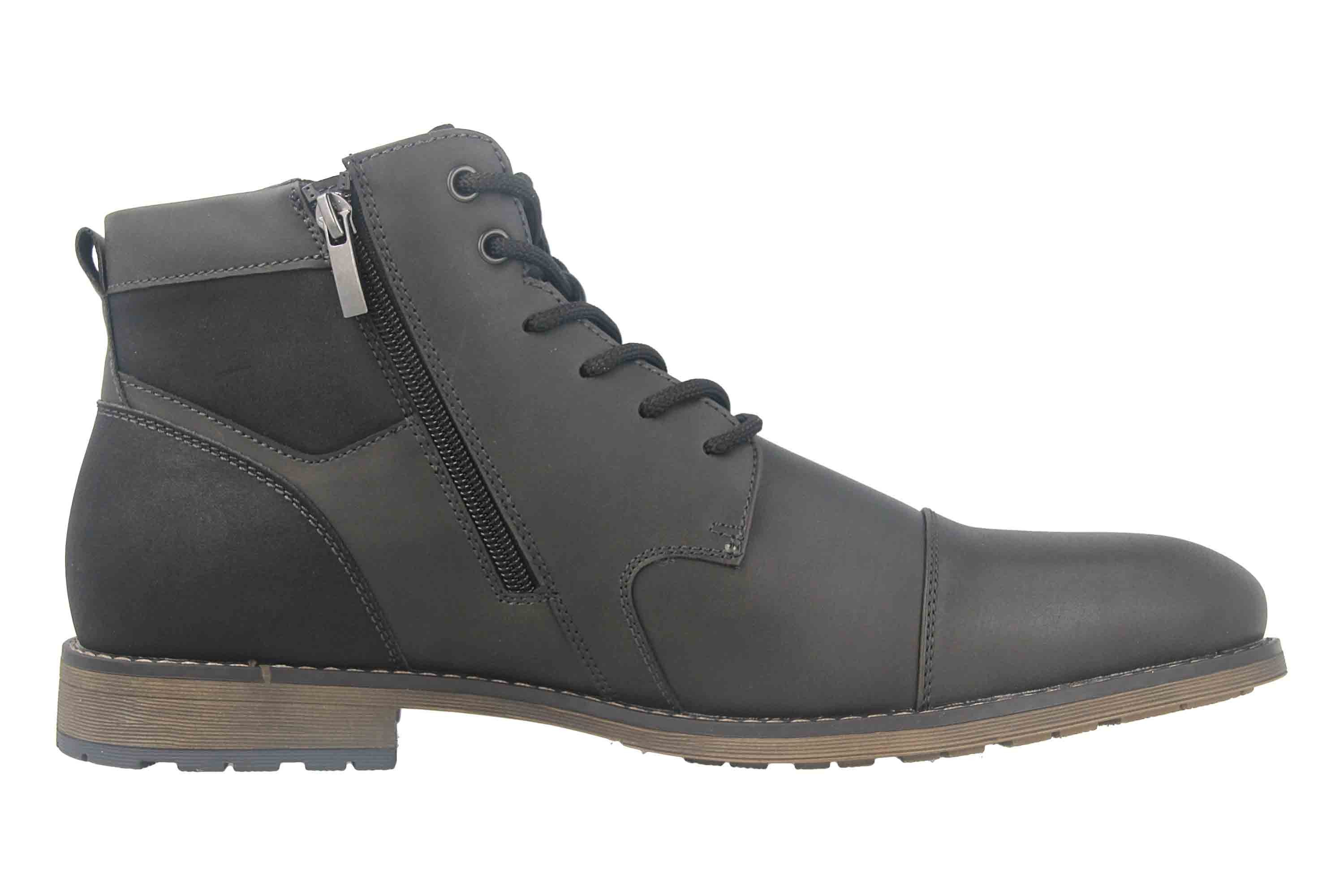 Mavins 3HH0180201 2100 Black PU Schnürboots