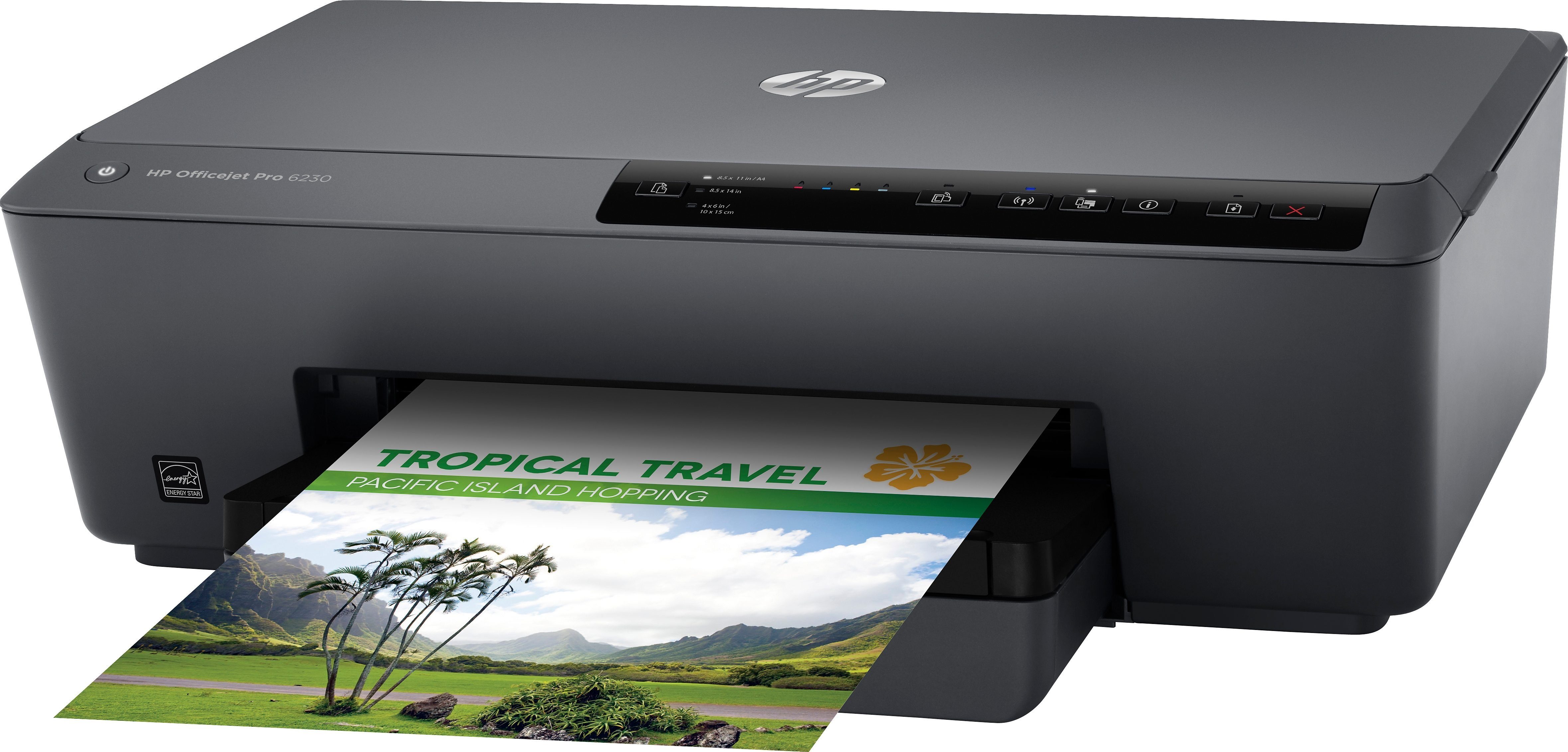 (Wi-Fi), Instant HP Officejet ePrinter (WLAN 6230 HP+ Ink kompatibel) Tintenstrahldrucker, Pro