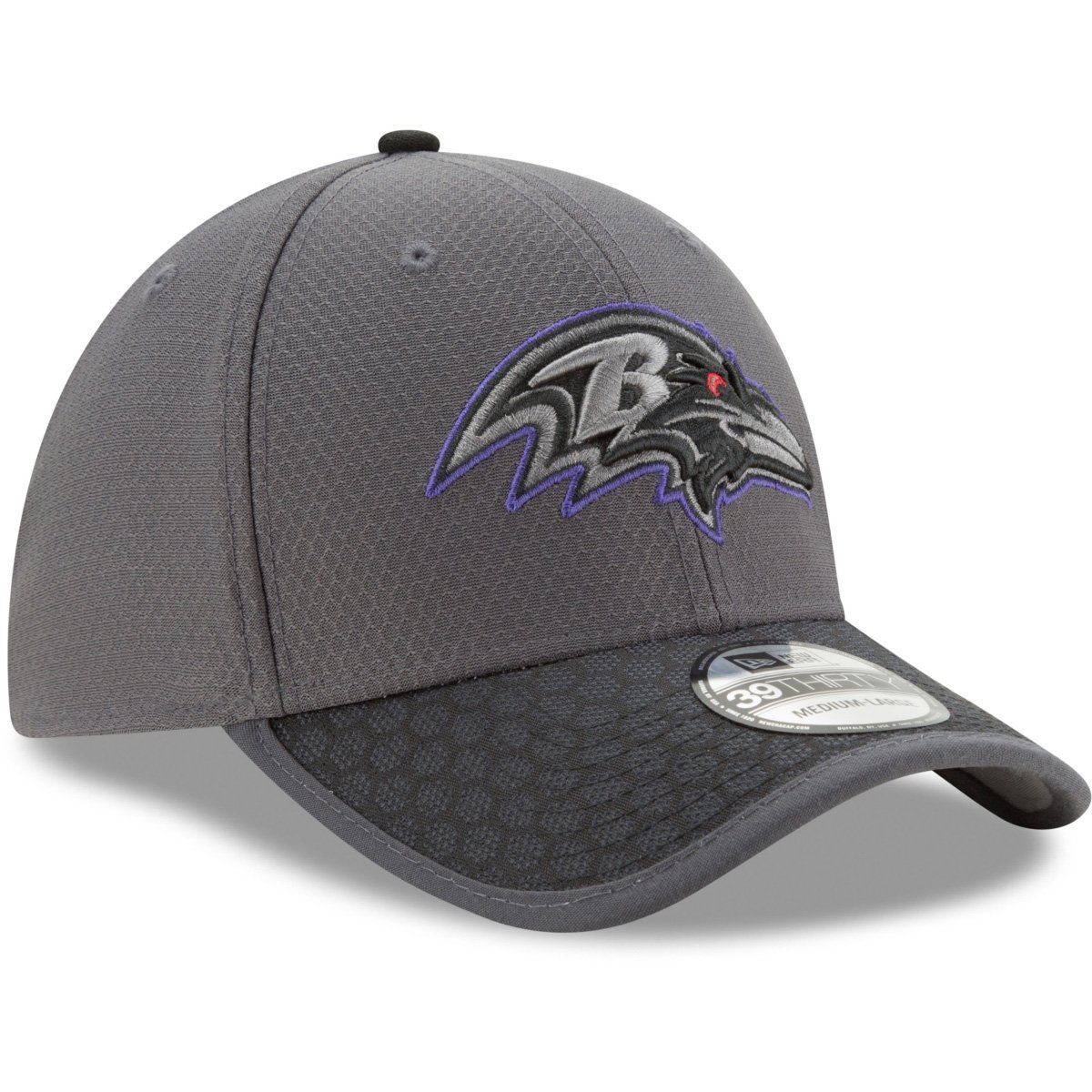 New Era NFL 39Thirty Ravens SIDELINE Flex Cap Baltimore