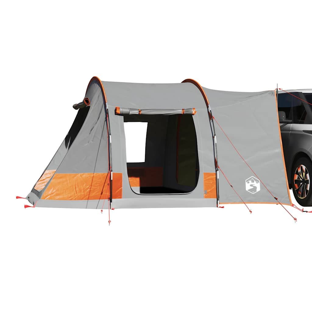 vidaXL Buszelt Autozelt 2 Personen Grau und Orange Wasserfest, (1 tlg)