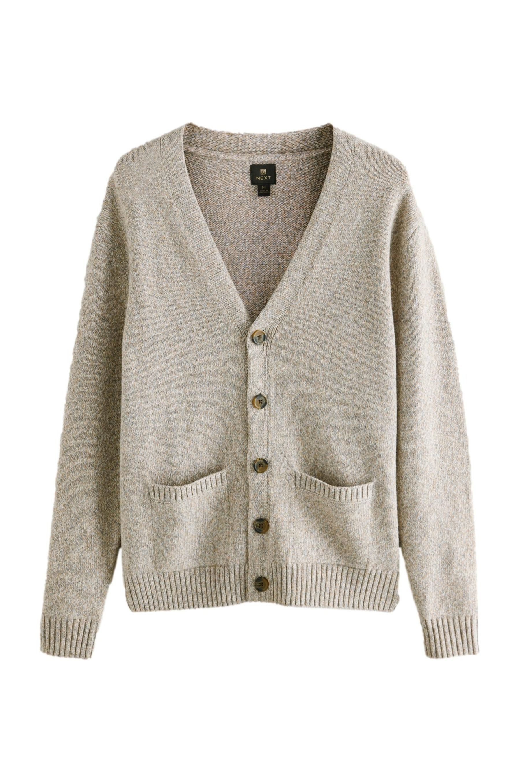 Next Strickjacke Regular Fit Signature Strickjacke, 100 % Lambswool (1-tlg) günstig online kaufen
