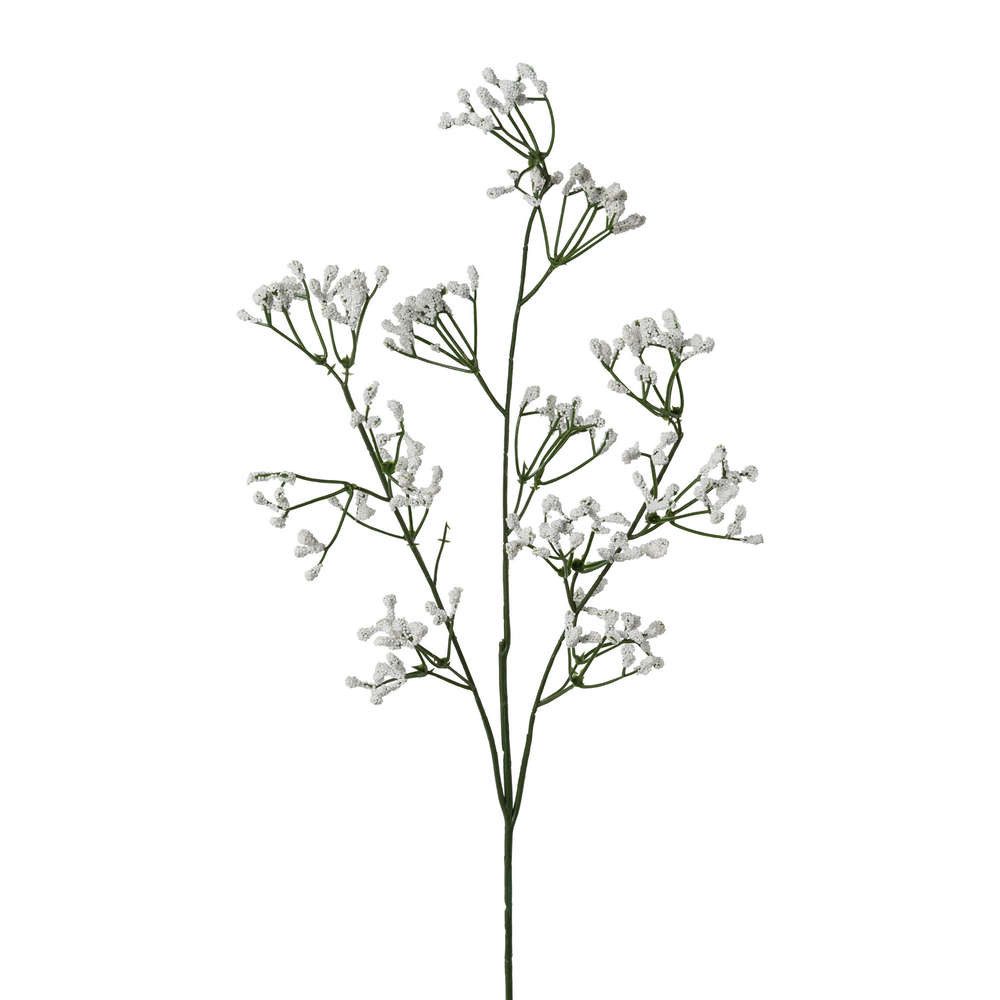 Kunstpflanze Kunstblume SCHLEIERKRAUT 69cm, Rispiges Gipskraut, Gypso WEISS