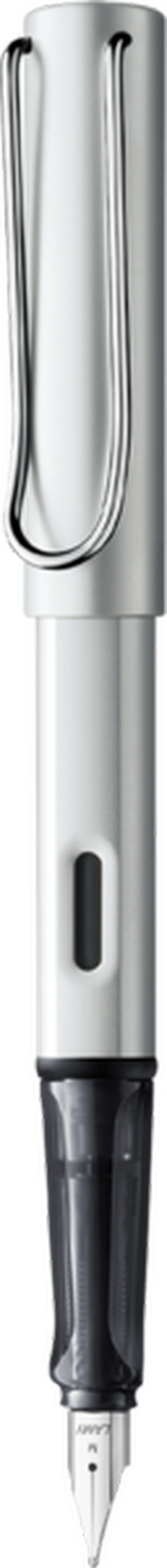 LAMY Füllhalter AL-star Füllhalter white silver, Federbreite F