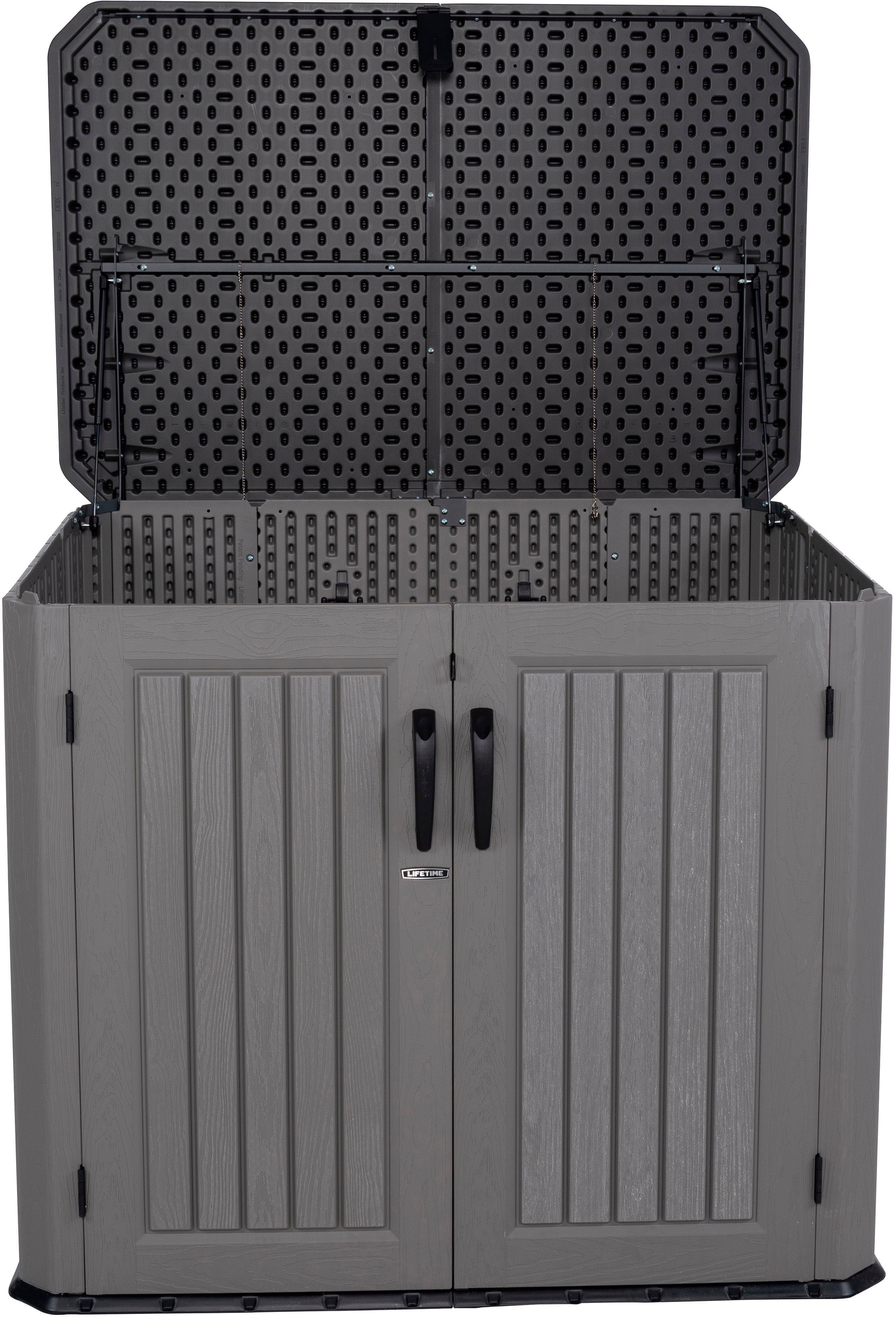 50NRTH Mülltonnenbox Phil, BxTxH: 146x94x128 cm, für 2 Mülltonnen á 240 l