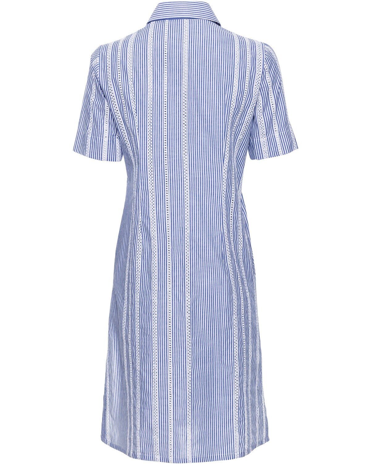 Highmoor Midikleid Hemdblusenkleid mit Madeiraspitze günstig online kaufen