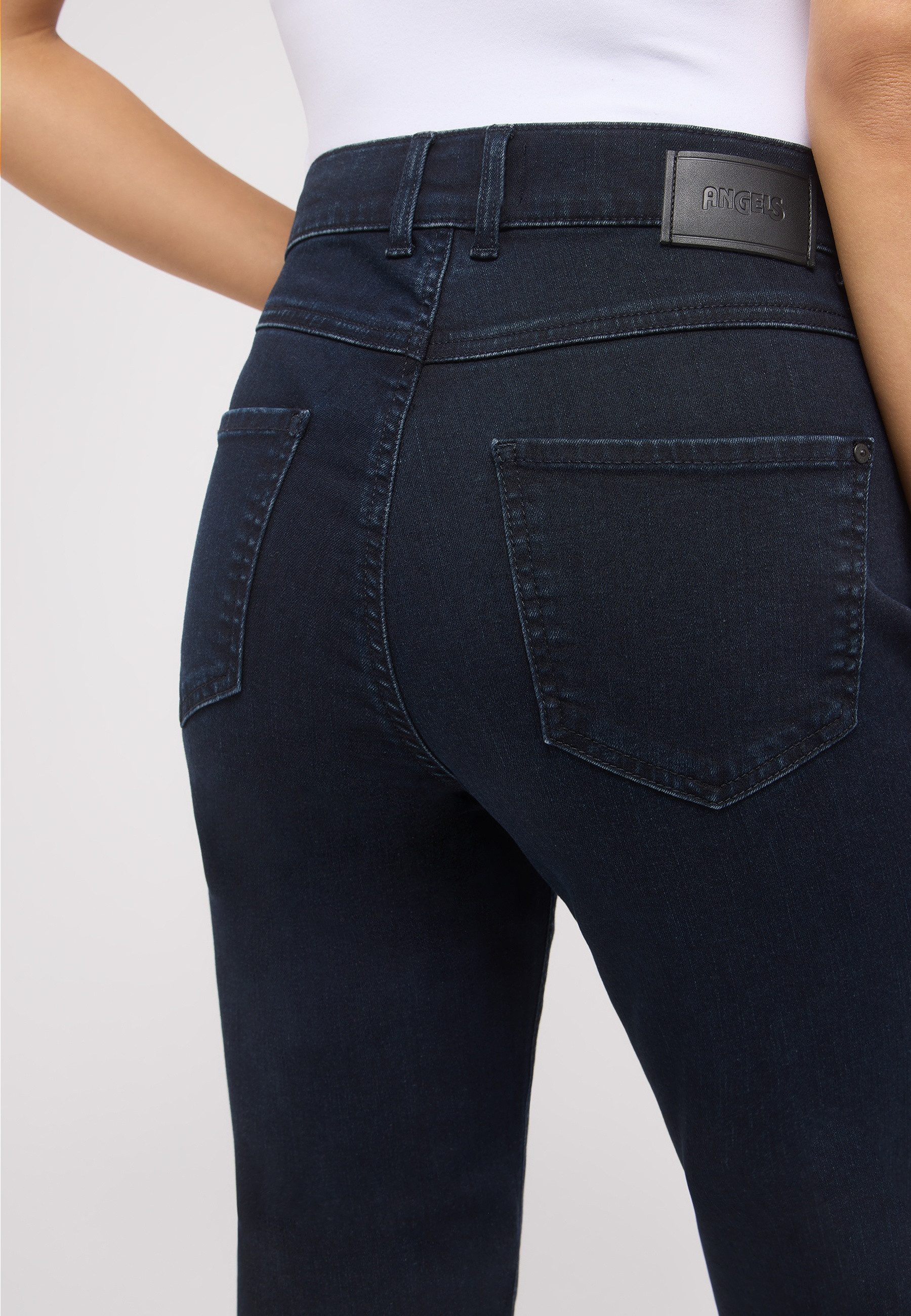 ANGELS Straight-Jeans Lara mit weitem Bein