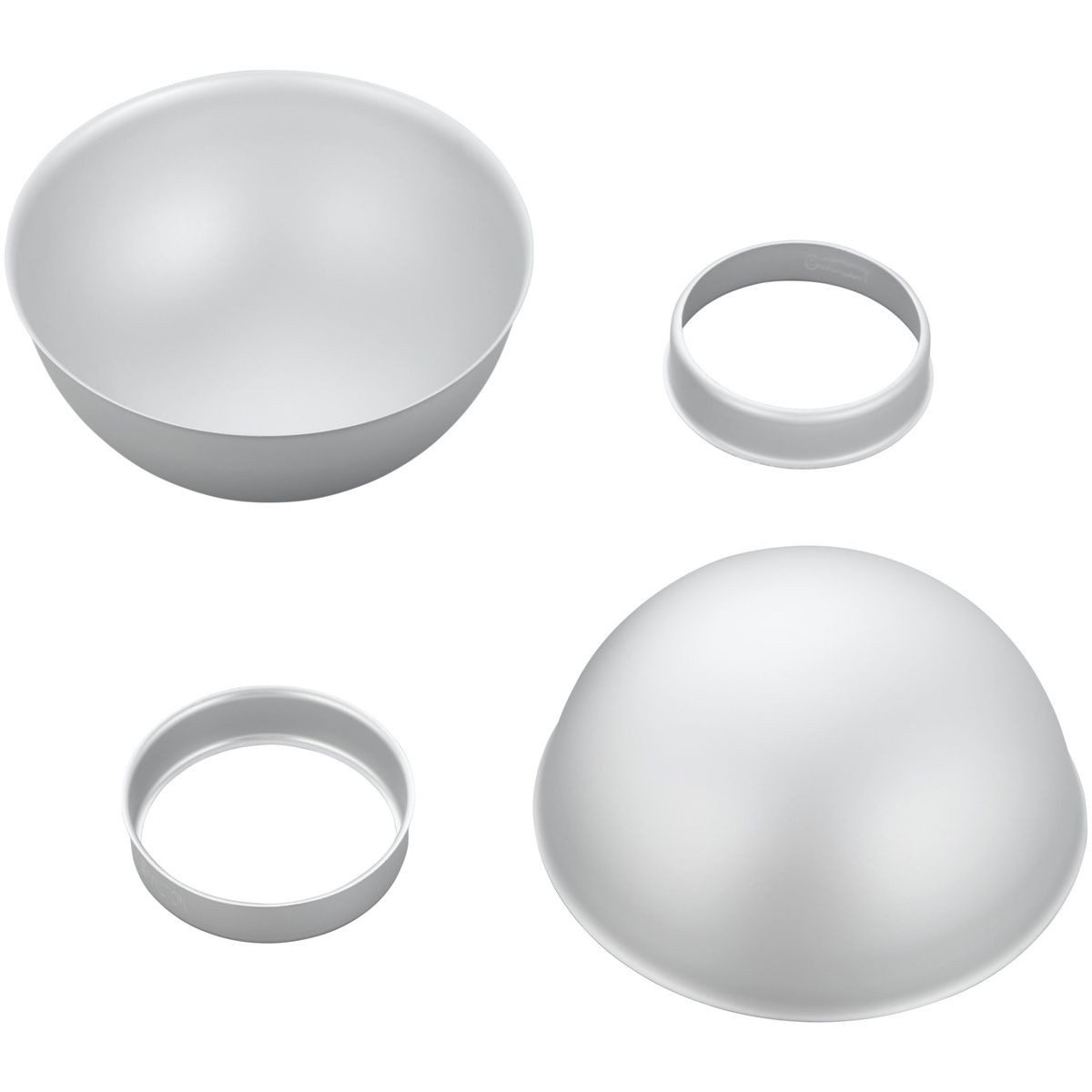 Wilton Backform Wilton 3D Backform Ball, (4-tlg)