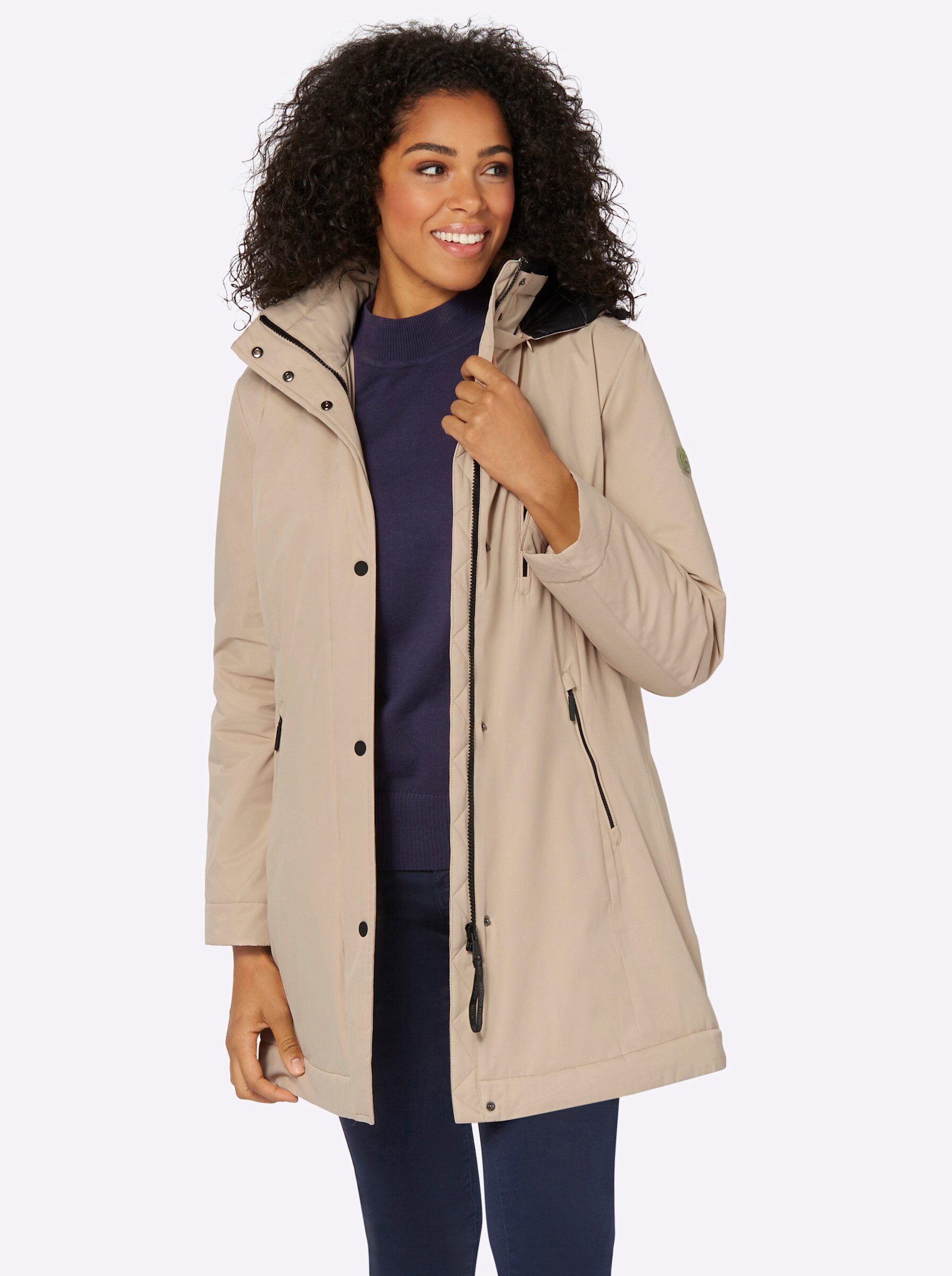 Green Goose Allwetterjacke Longjacke .