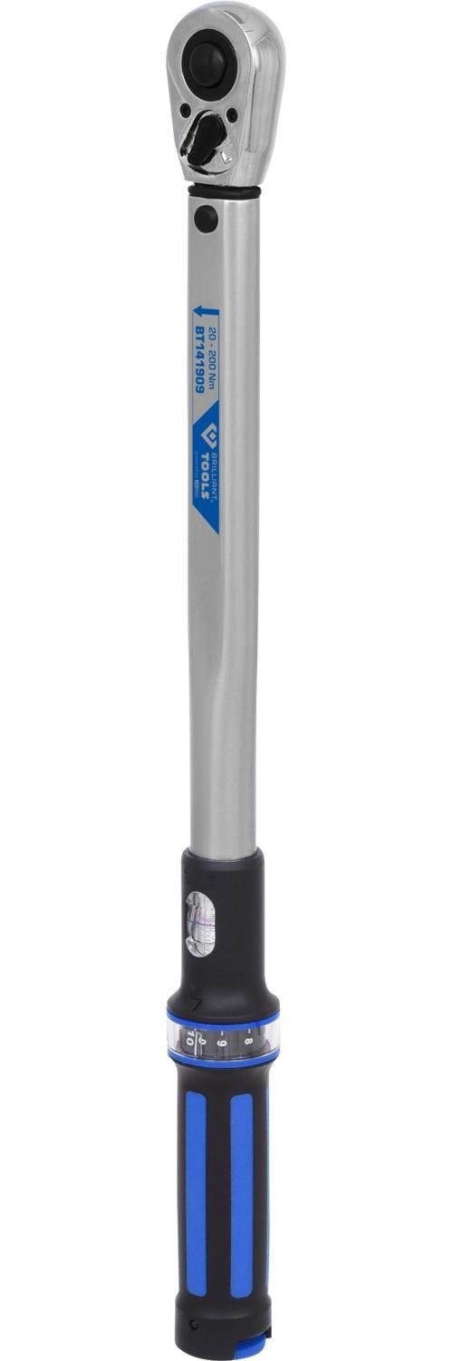 Brilliant Tools Гаечные ключи 1/2" Гаечные ключи mit Umschalt-Ratschenkopf, 20 - 200 Nm